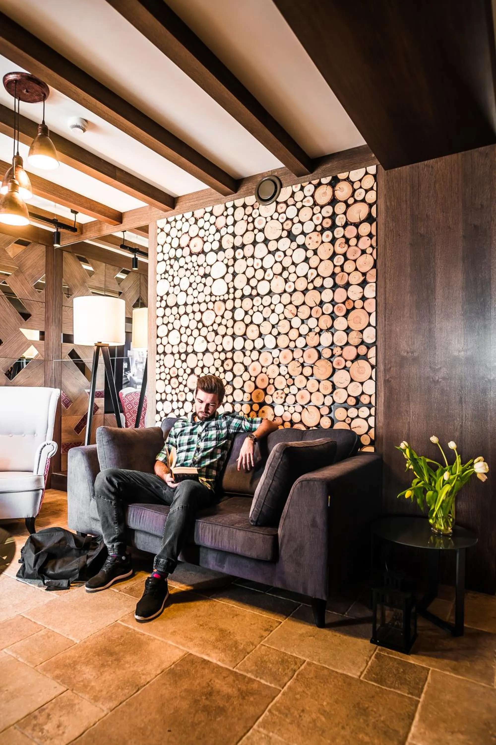 Lobby or reception in Rezydencja NOVA na Gubałówce