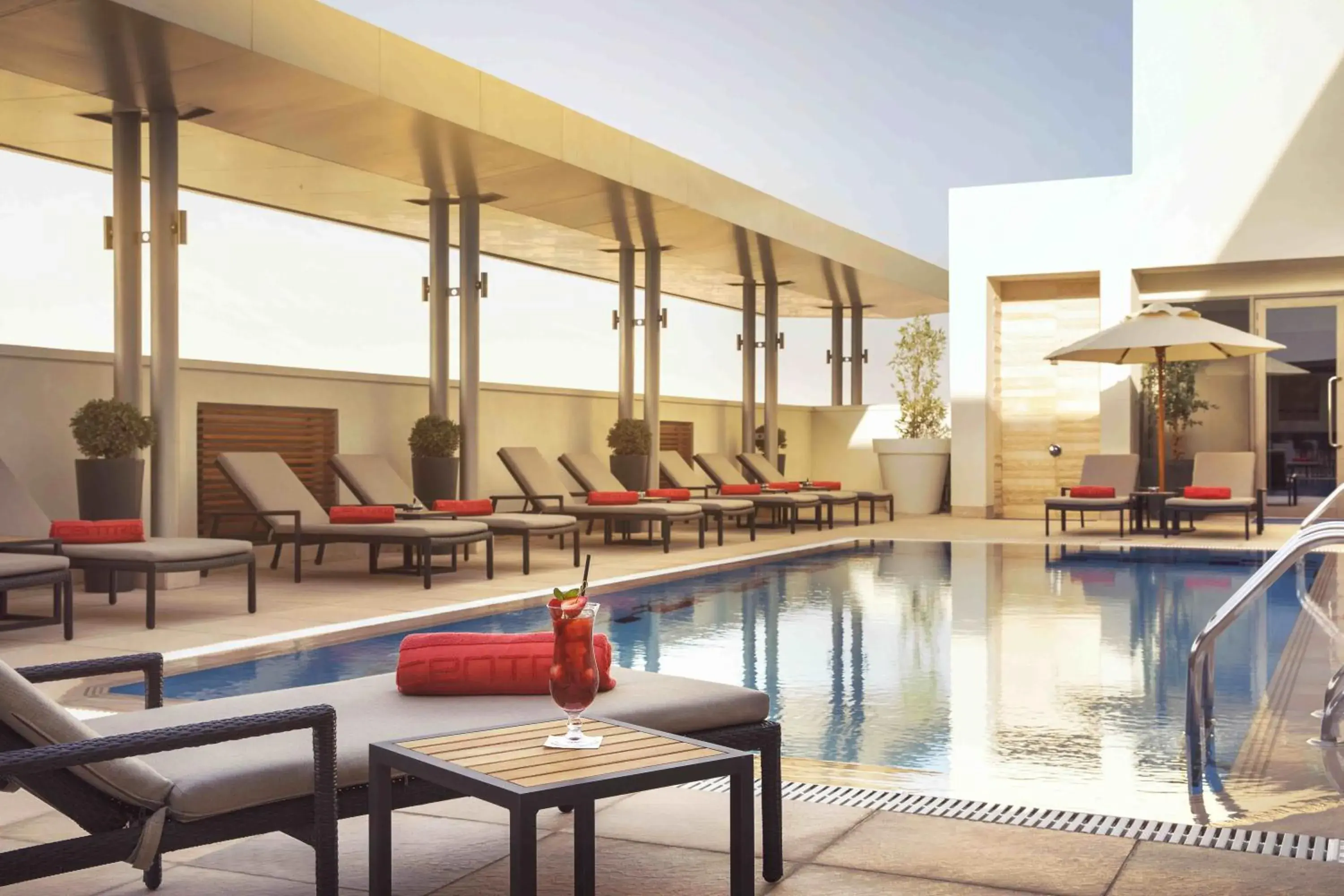 Swimming pool in Centro Waha by Rotana Swimming pool in Centro Waha by Rotana