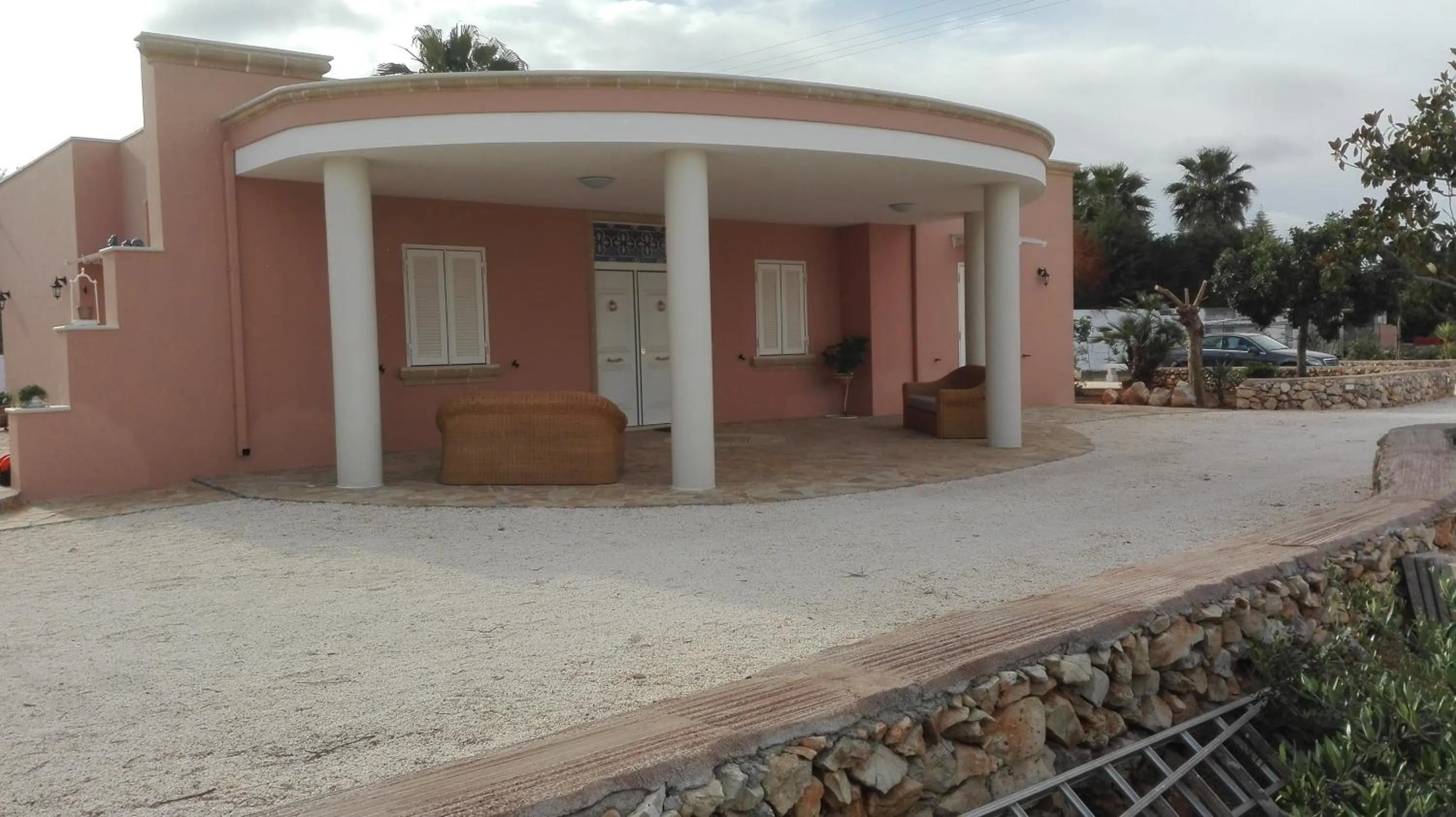 Facade/entrance in Tenuta Arate