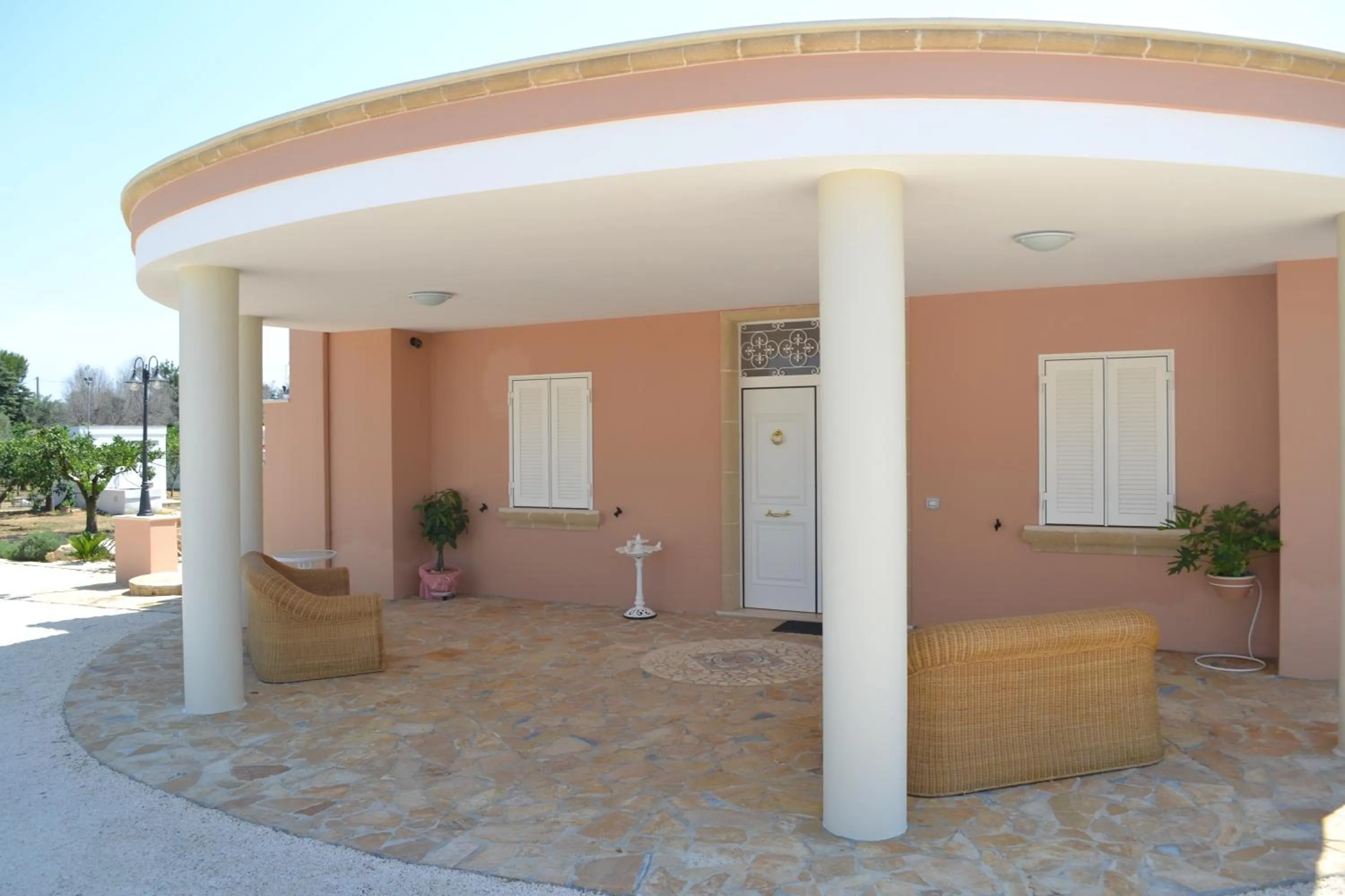 Facade/entrance in Tenuta Arate