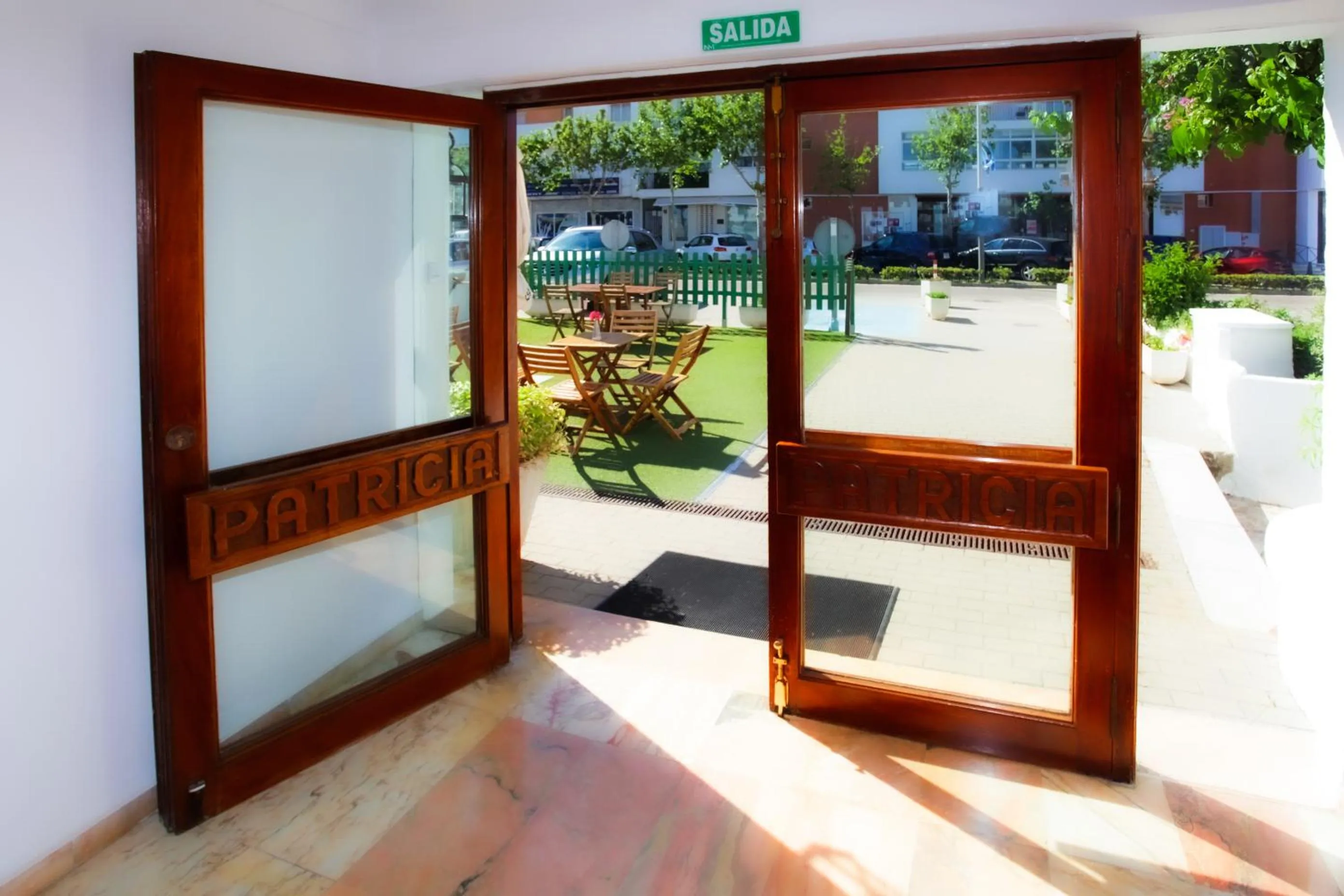 City view in Hotel Patricia