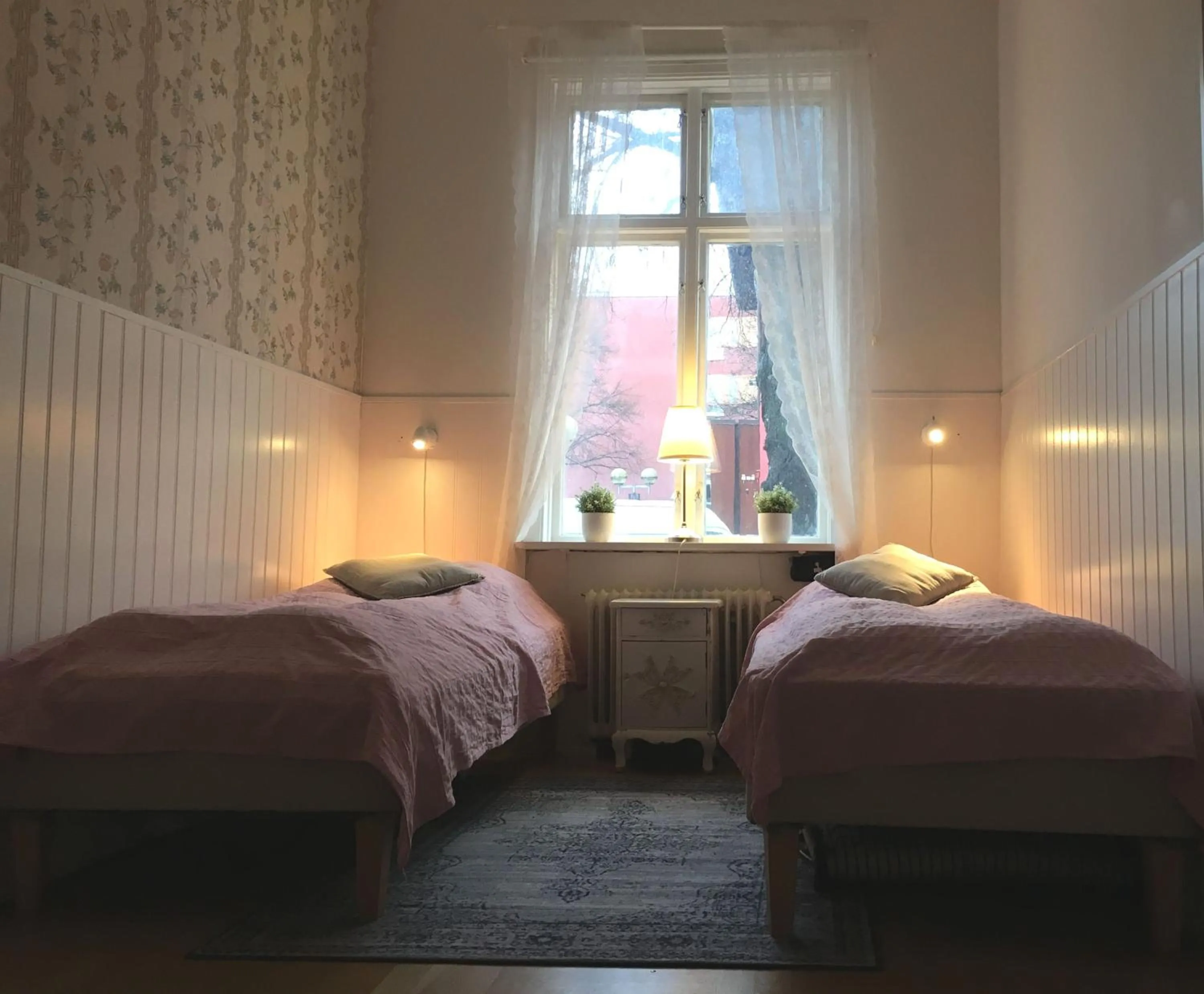 Bed in Vandrarhem Uppsala Kungsängstorg