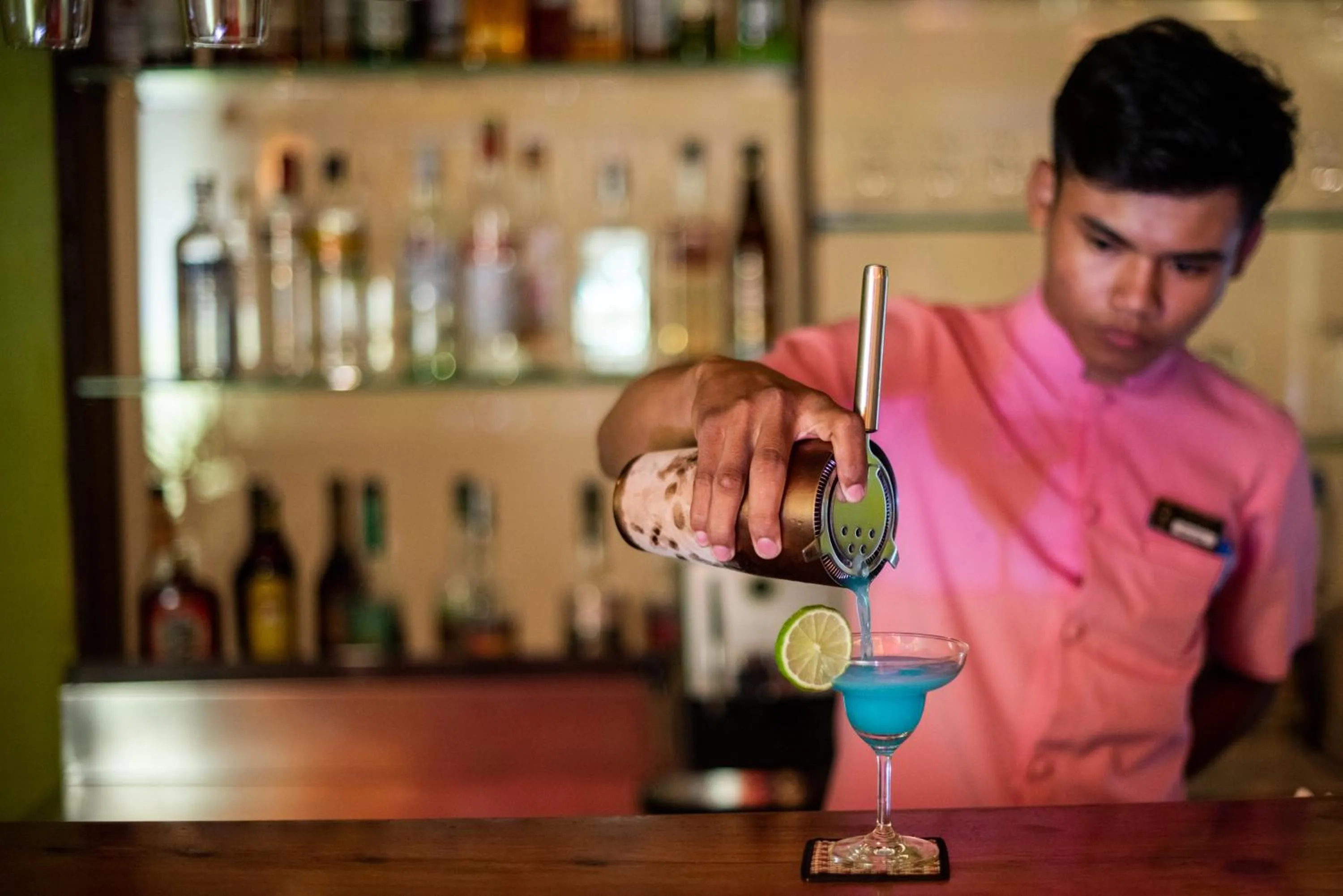 Staff in Steung Siemreap Hotel