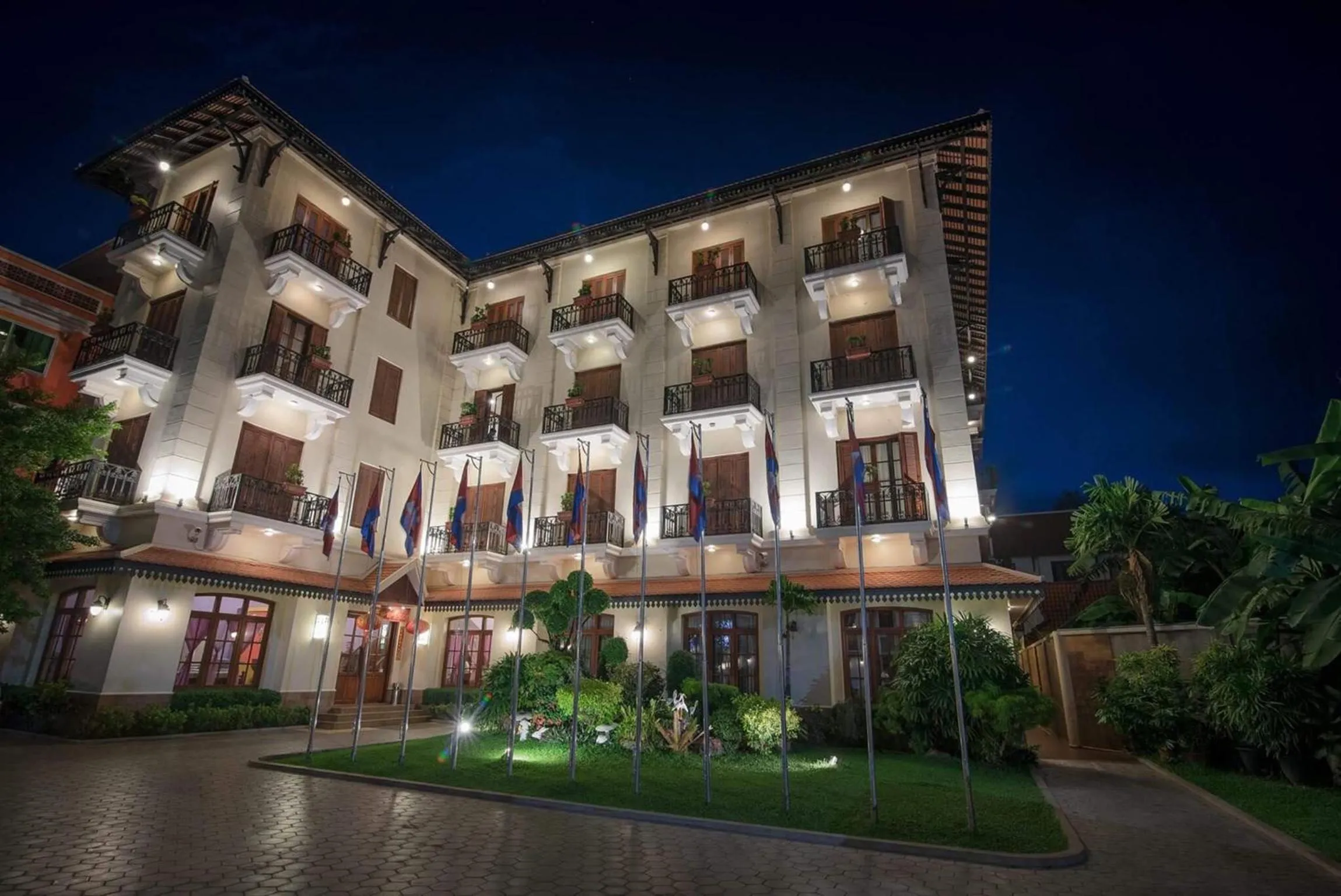 Property building in Steung Siemreap Hotel