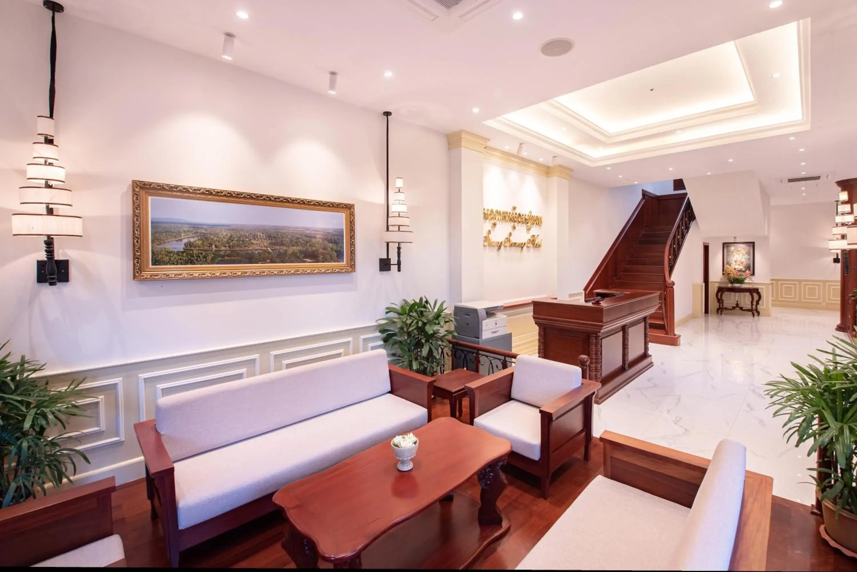 Lobby or reception in Steung Siemreap Hotel Lobby or reception in Steung Siemreap Hotel