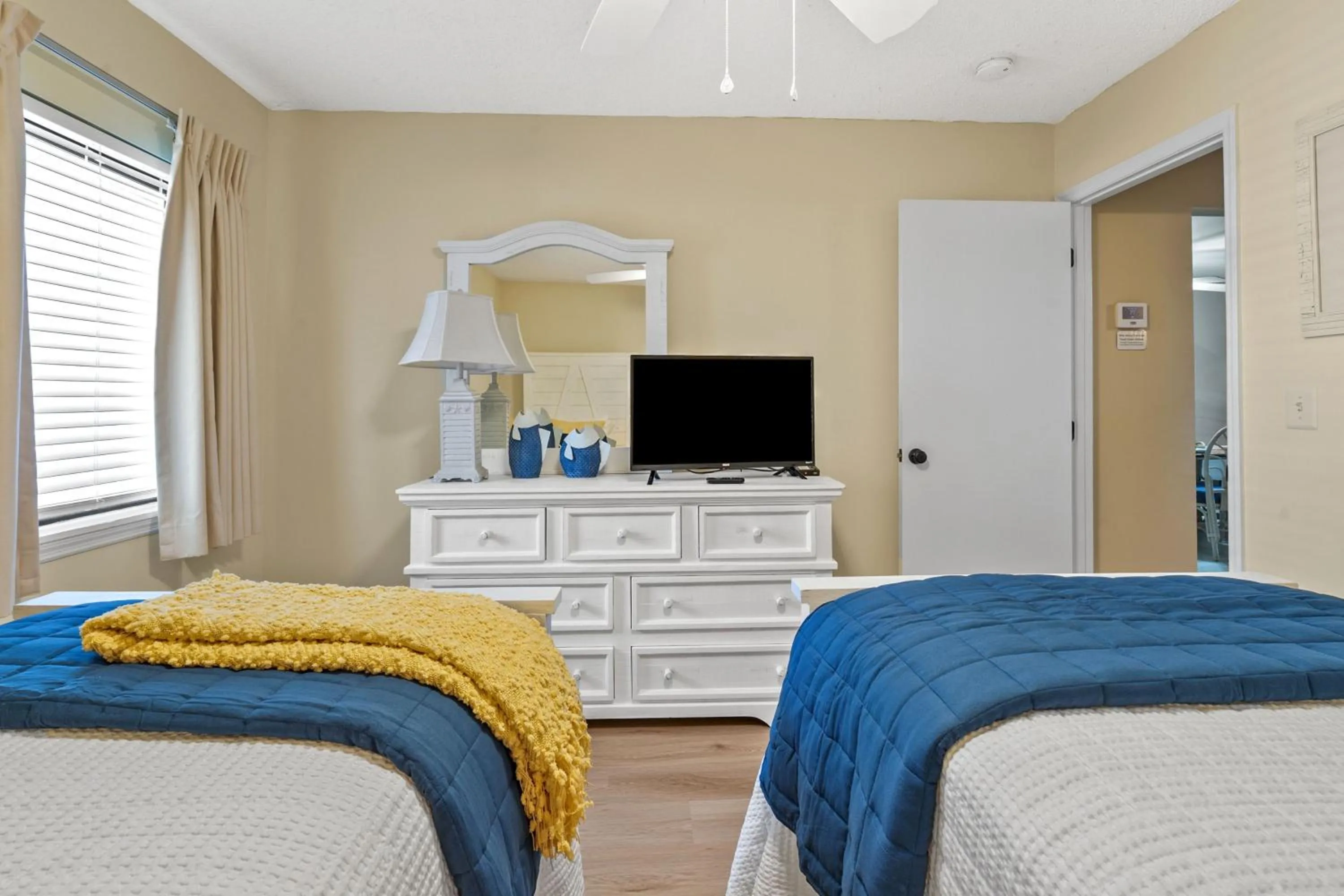 Bed in Sea Cloisters 304F Condo