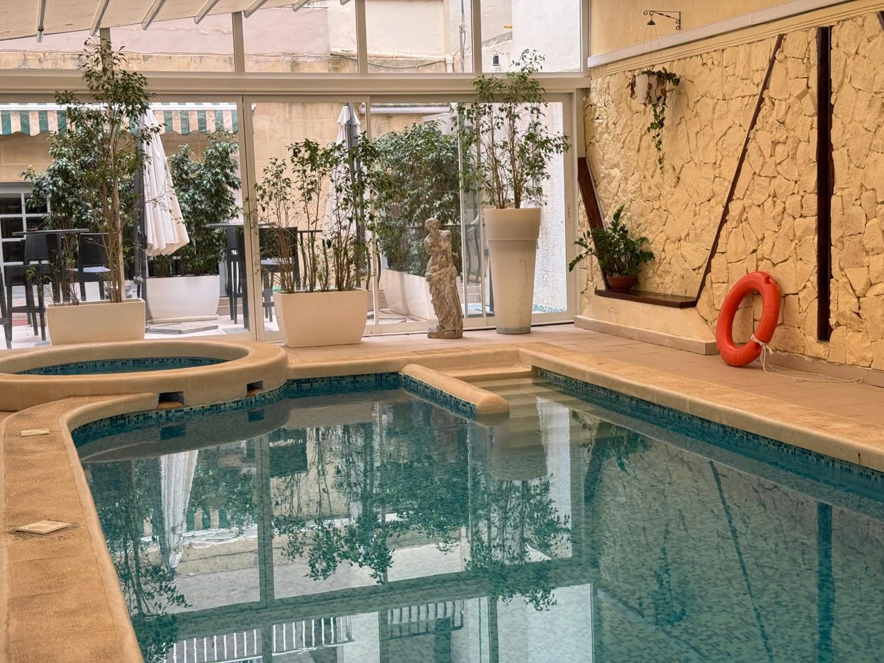 Swimming pool in Soreda Hotel