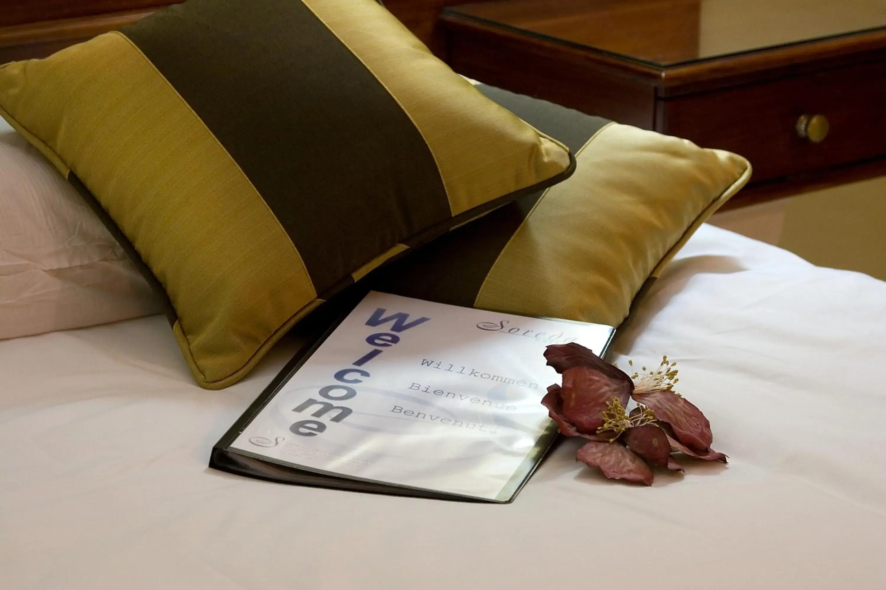Decorative detail, Bed in Soreda Hotel Decorative detail, Bed in Soreda Hotel