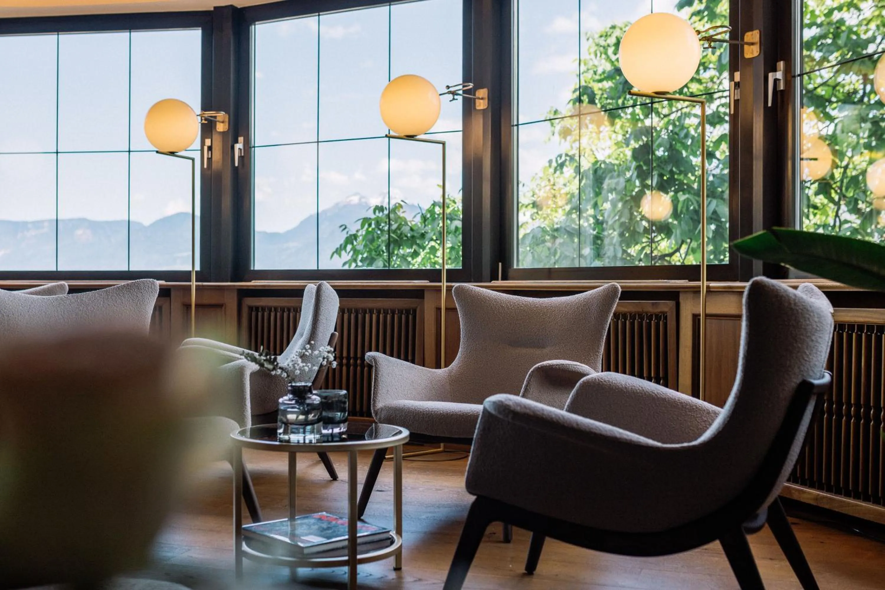 Communal lounge/ TV room in Hotel Hohenwart