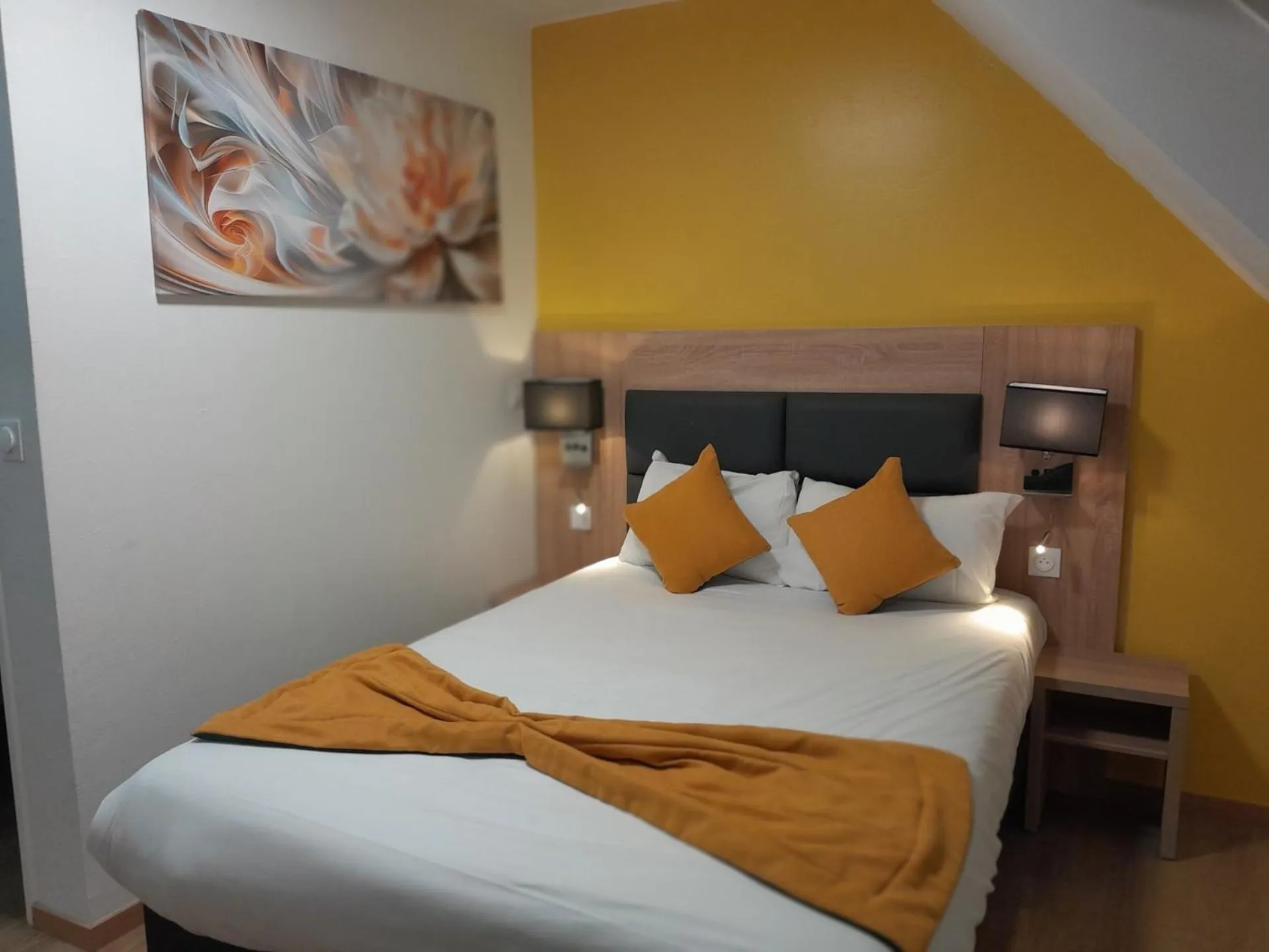 Bed in Hôtel NOROTEL