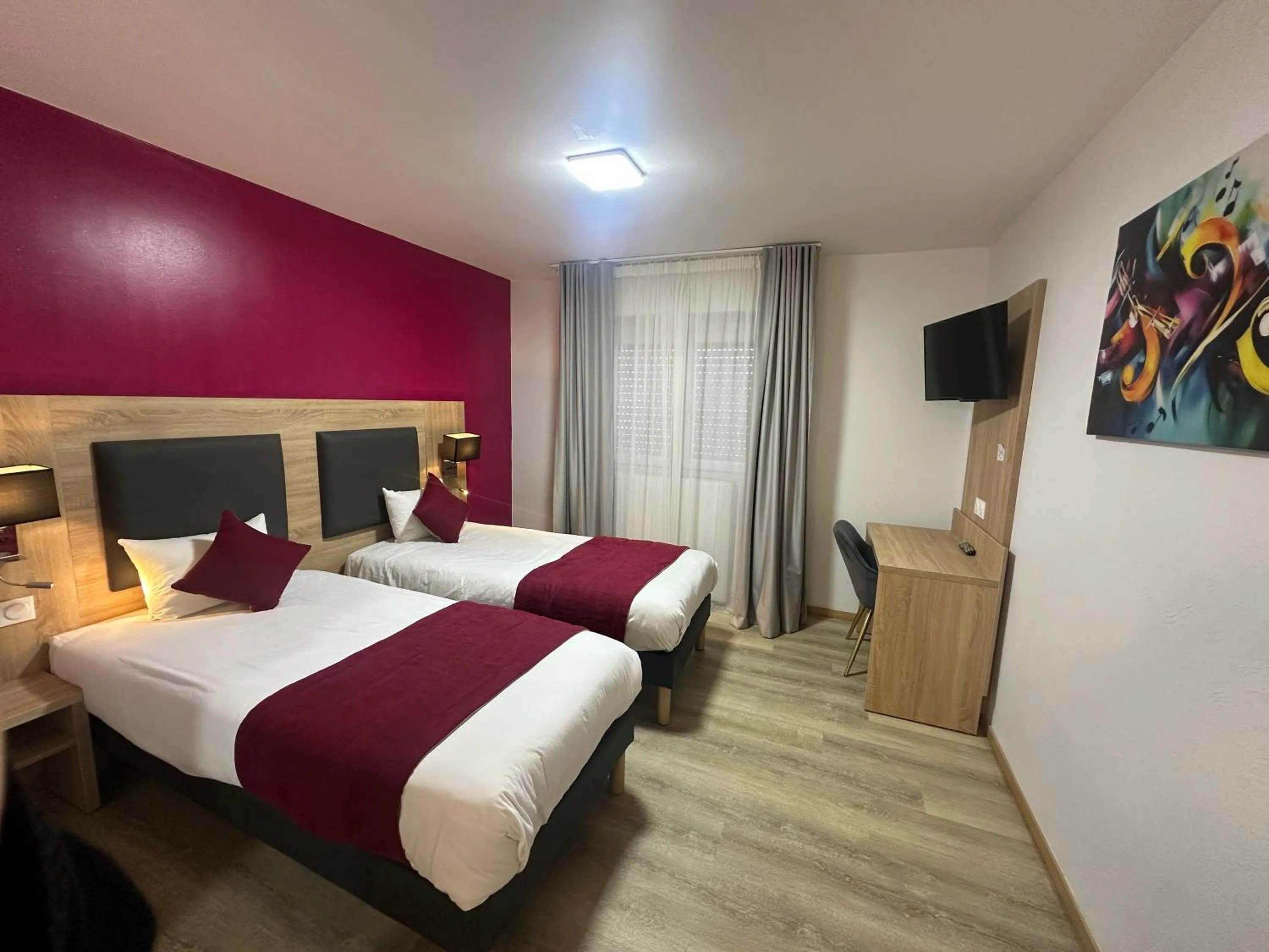 Bed in Hôtel NOROTEL