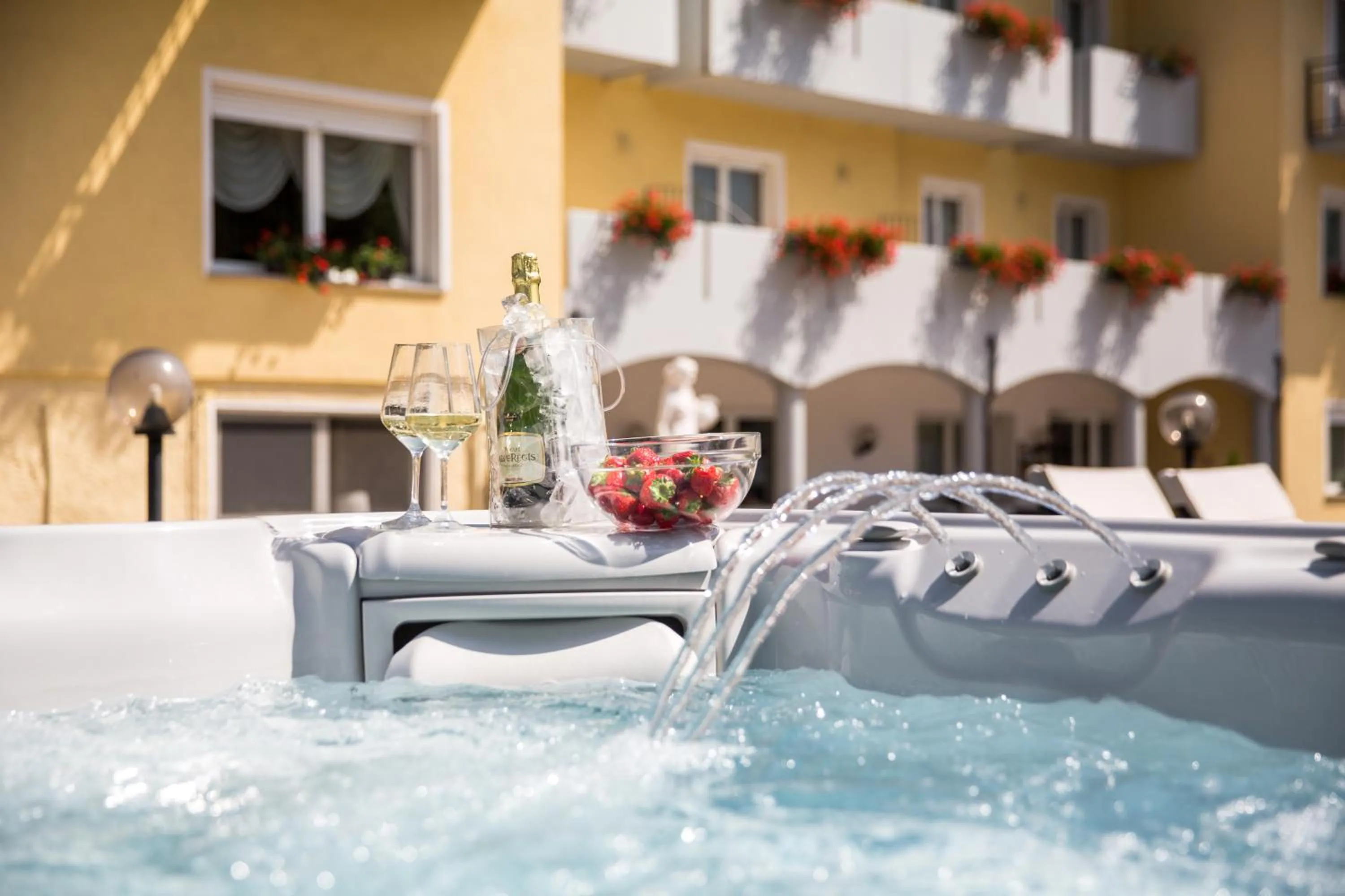 Garden in Hotel Daniela