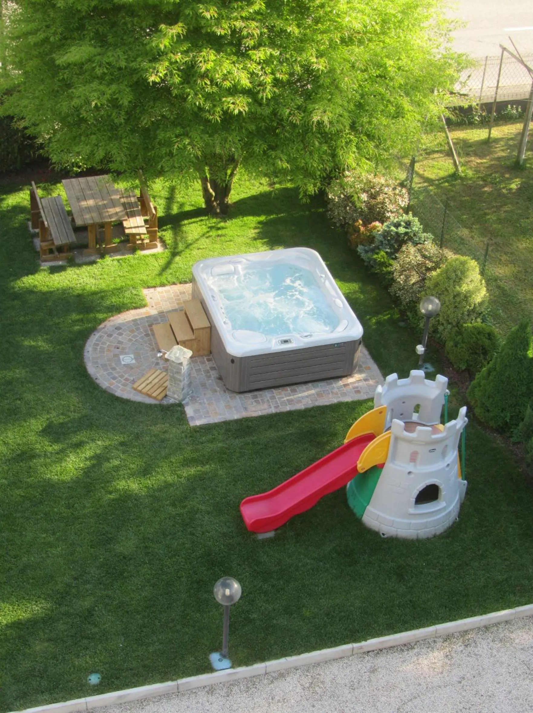 Hot Tub in Hotel Daniela