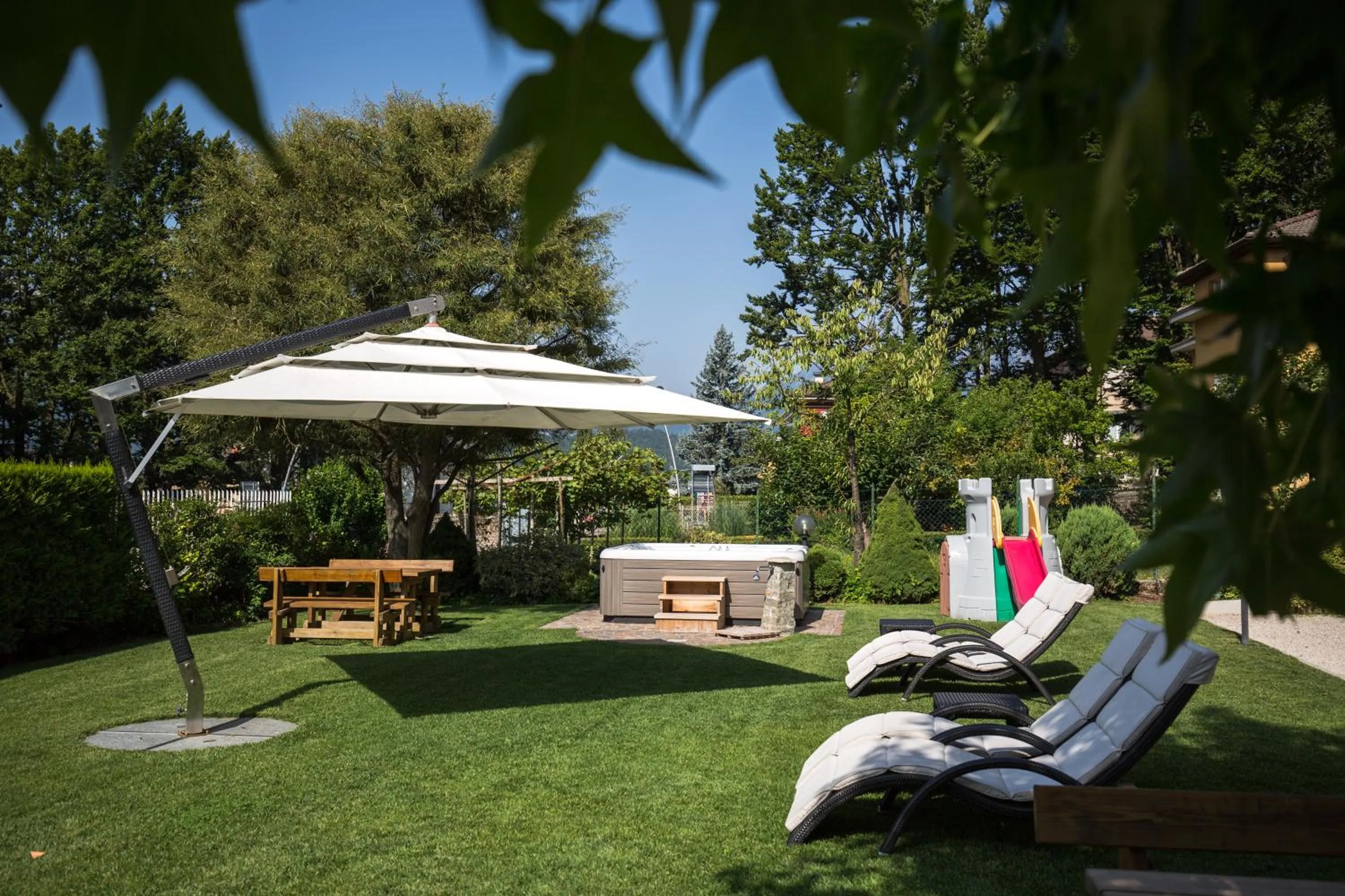 Garden in Hotel Daniela