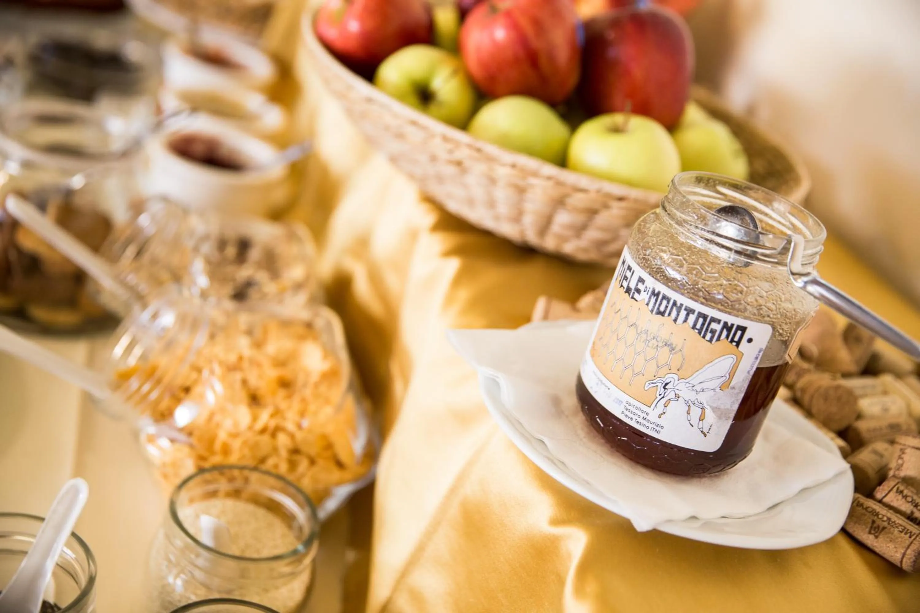 Buffet breakfast in Hotel Daniela