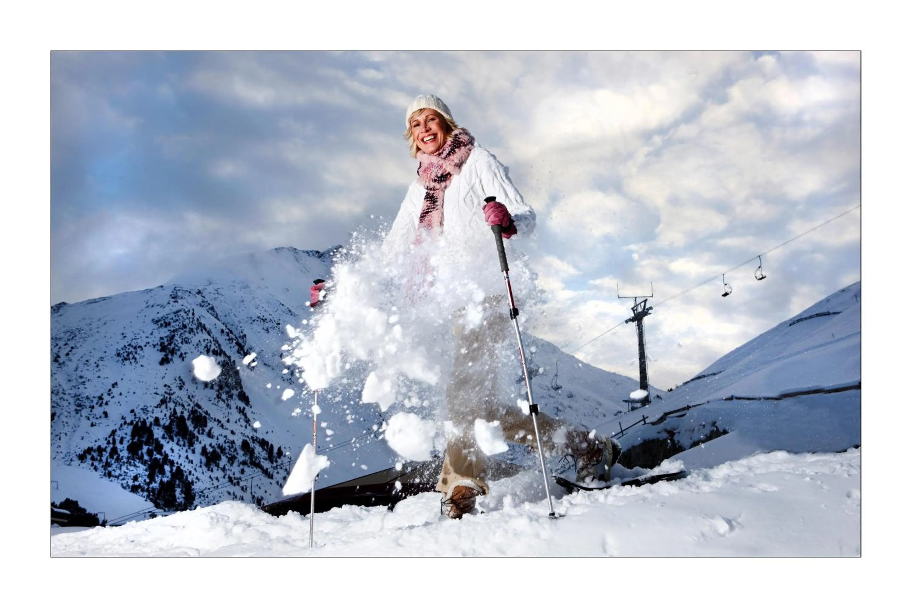 Skiing in Natur-&Alpinhotel Post