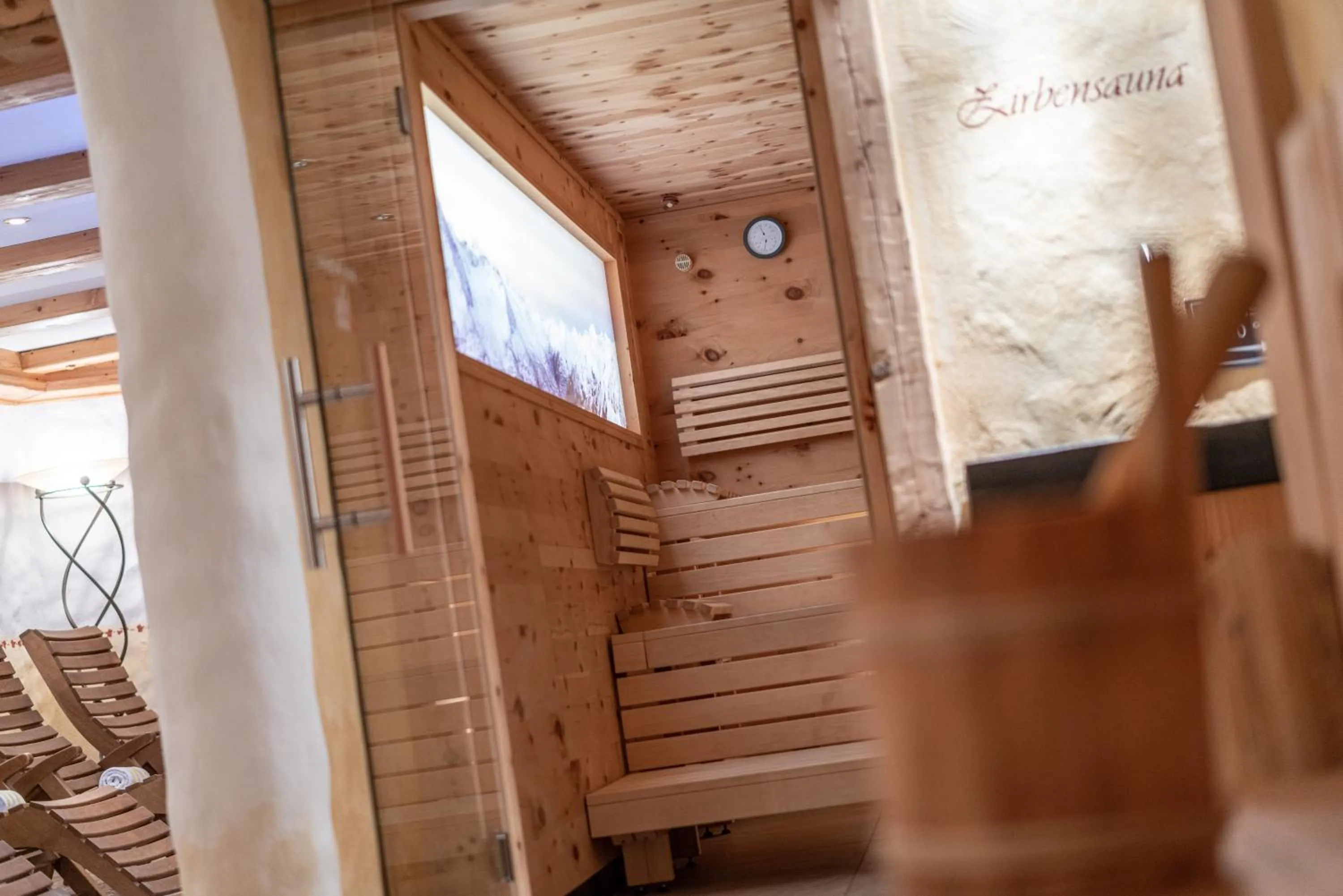 Sauna in Natur-&Alpinhotel Post