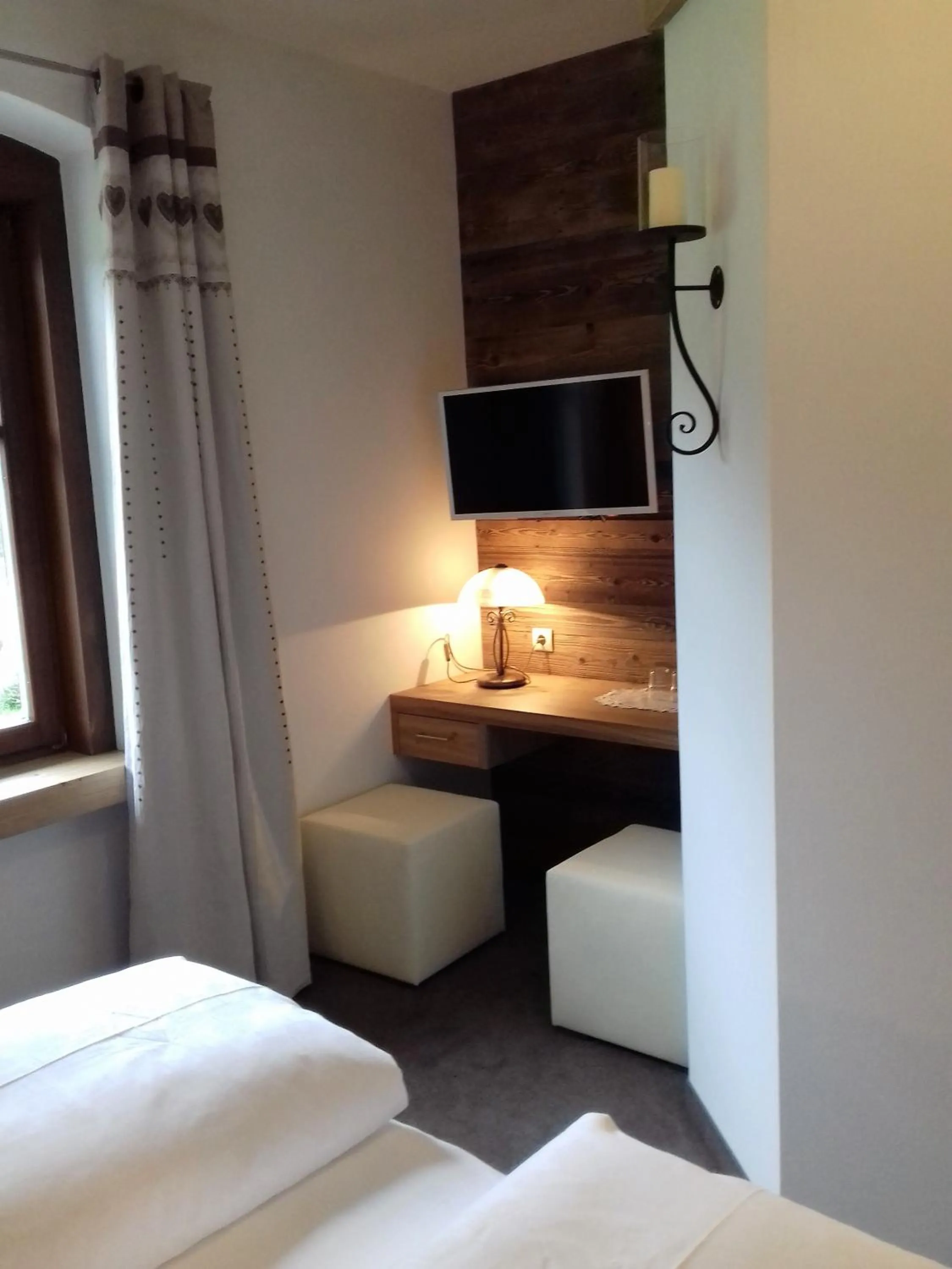 Decorative detail, Bed in Hotel Restaurant Schaurhof