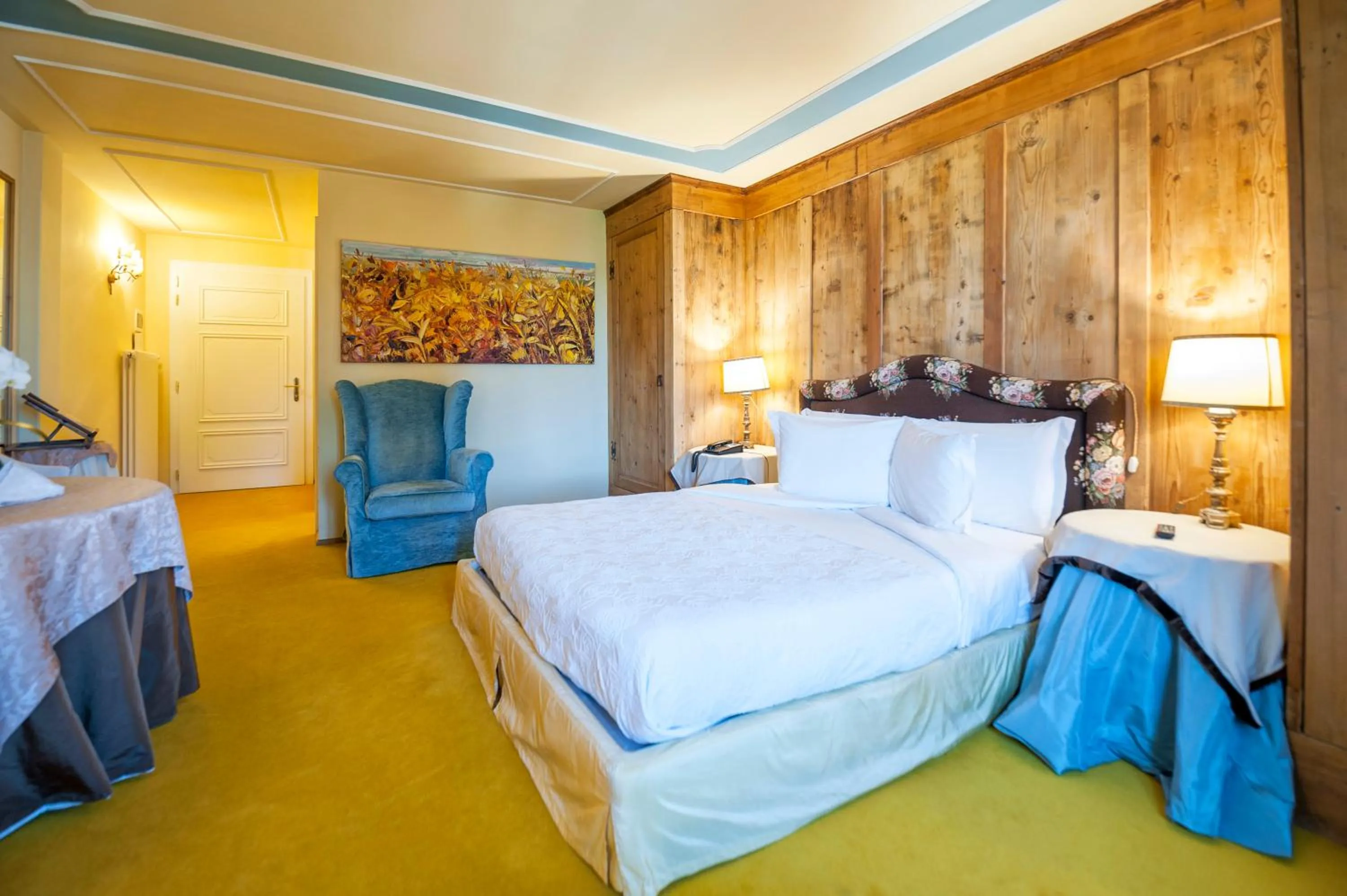 Bedroom, Bed in Villa Orso Grigio