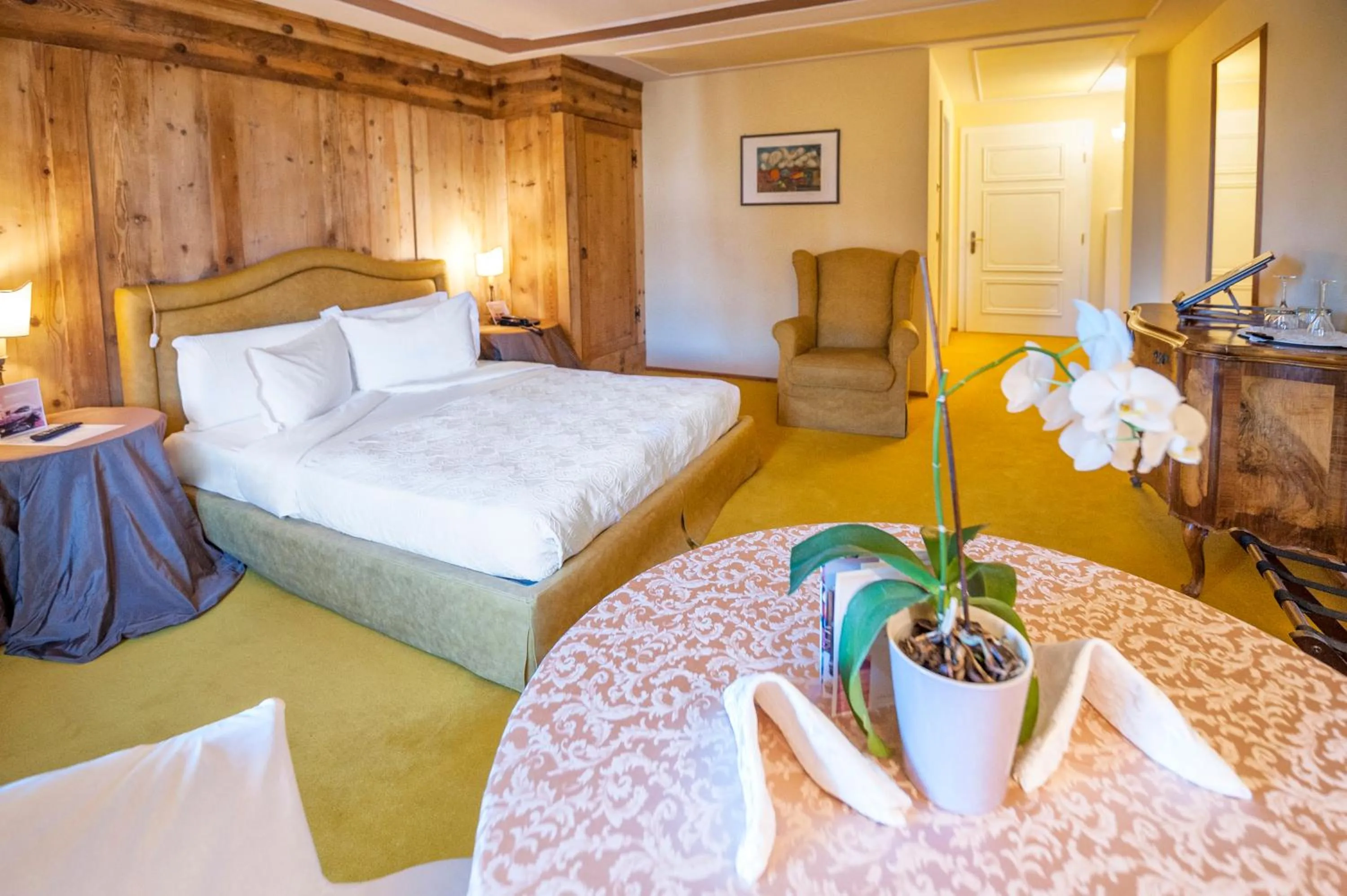 Bedroom, Bed in Villa Orso Grigio