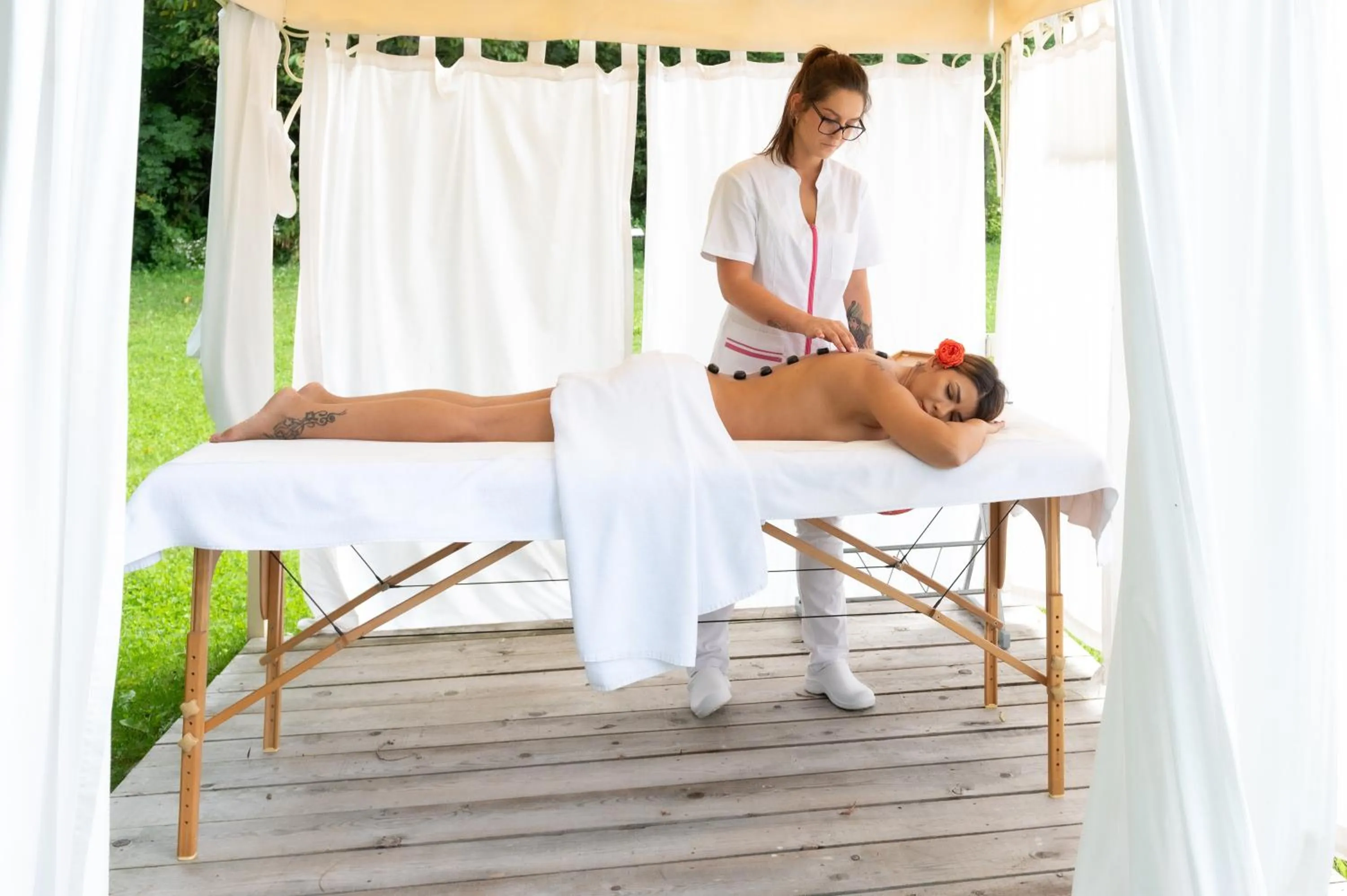 Massage in Villa Orso Grigio