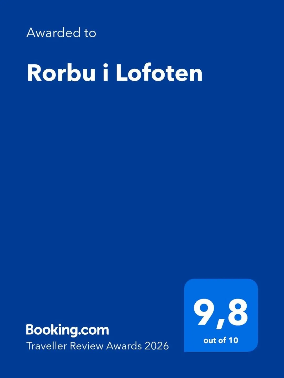 Rorbu i Lofoten