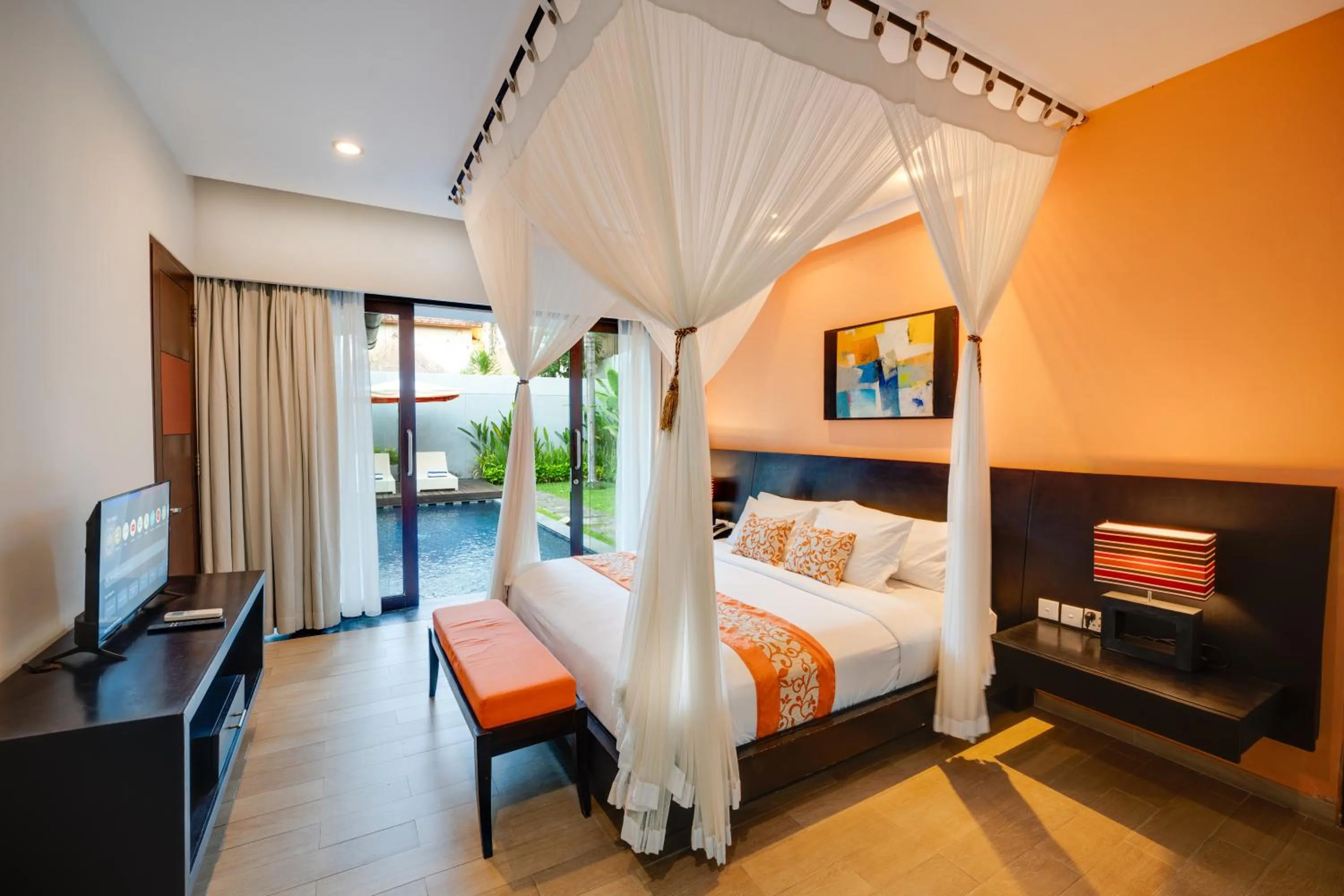 Bed in Villa Jerami & Spa