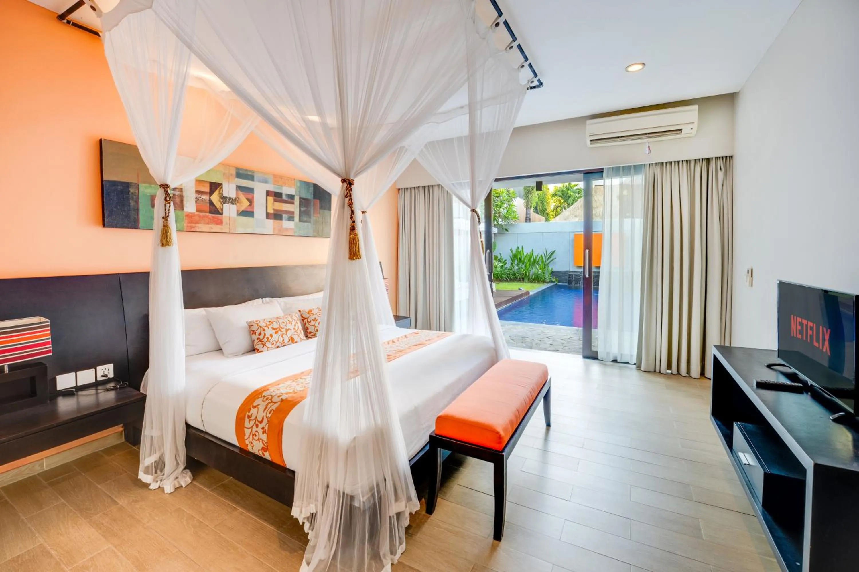 Bed in Villa Jerami & Spa