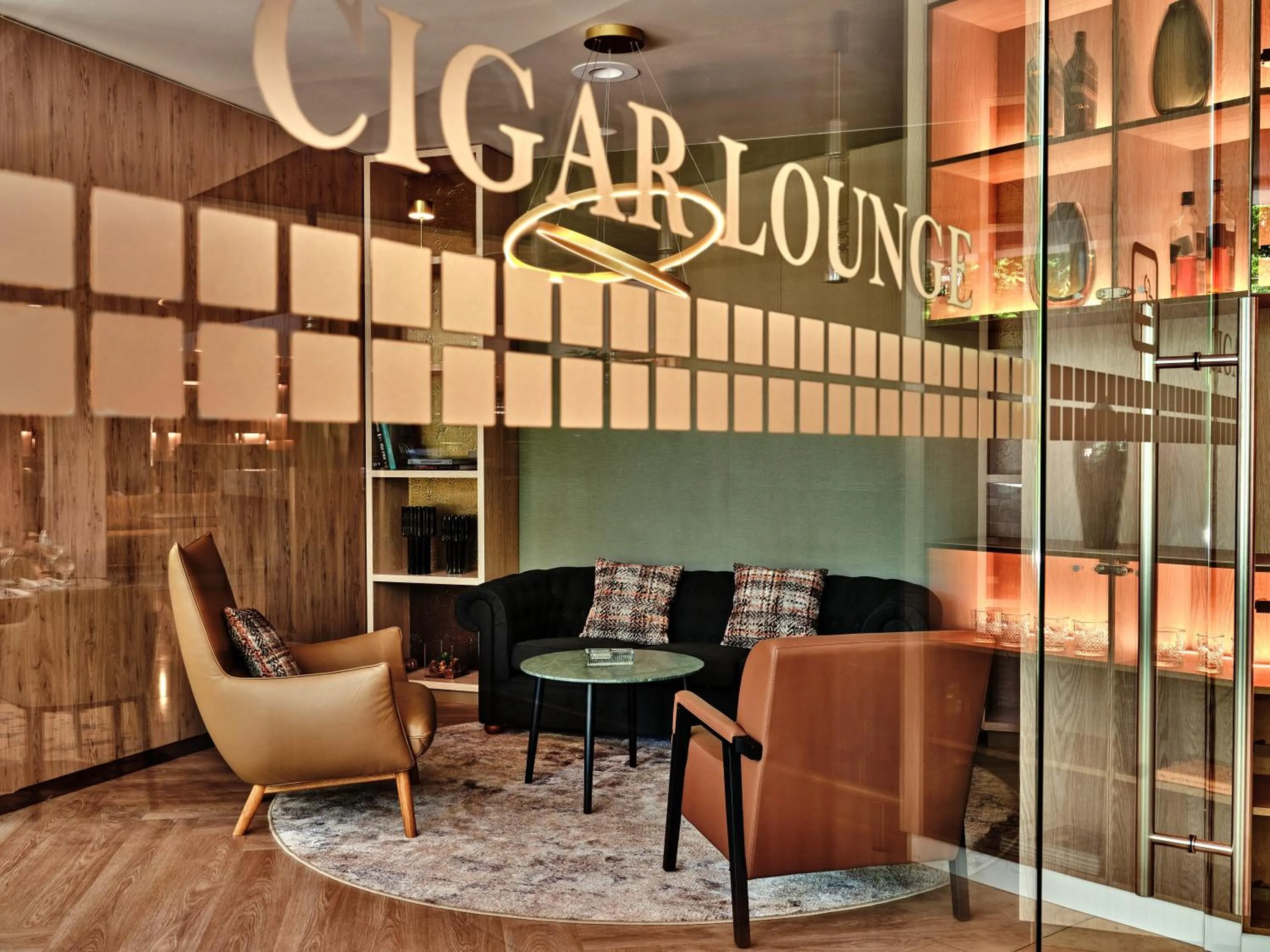 Lounge or bar in Crowne Plaza Bratislava by IHG