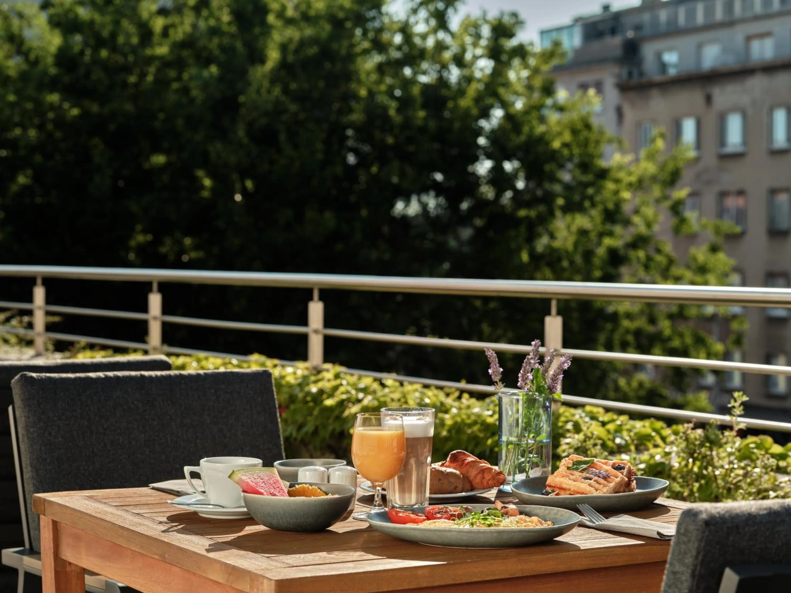 Buffet breakfast in Crowne Plaza Bratislava by IHG