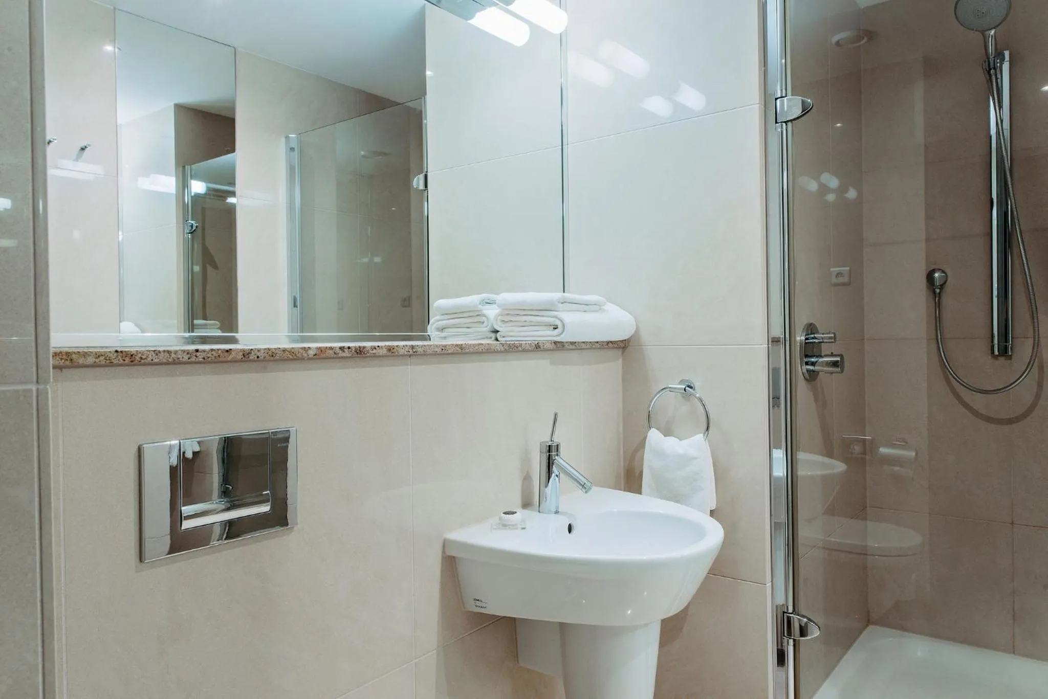Bathroom in Crowne Plaza Bratislava by IHG