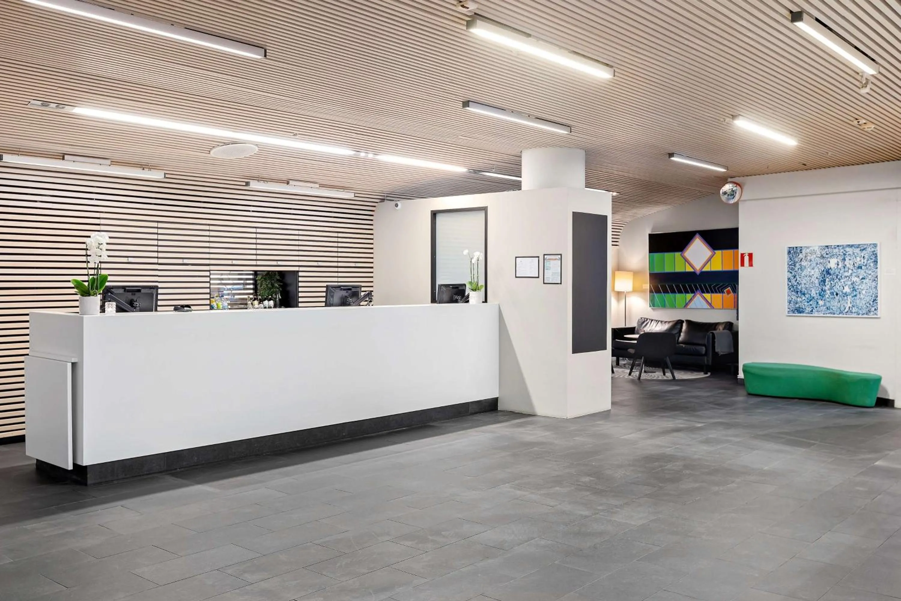 Lobby or reception in Best Western Plus Park City Hammarby Sjöstad