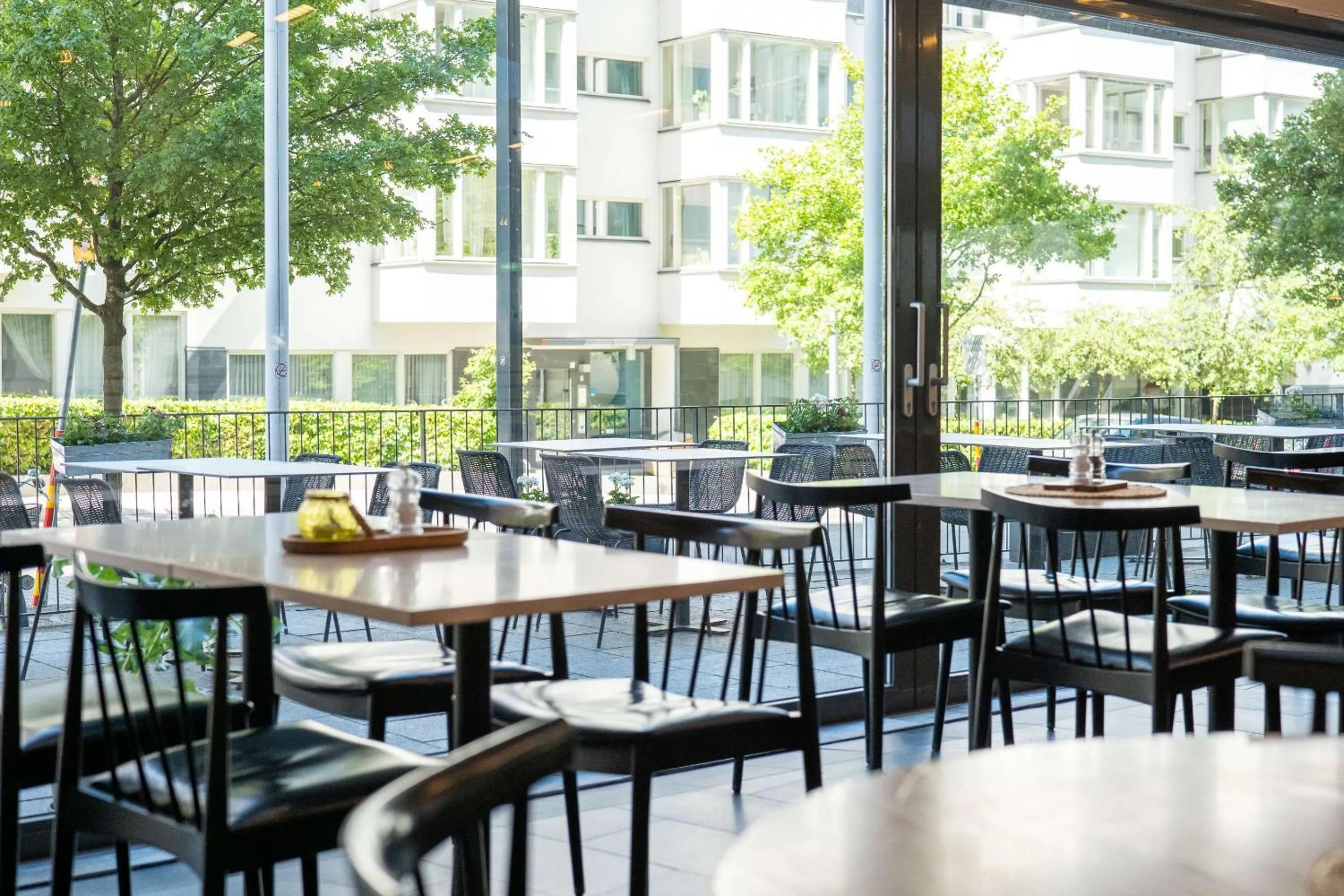 Patio in Best Western Plus Park City Hammarby Sjöstad