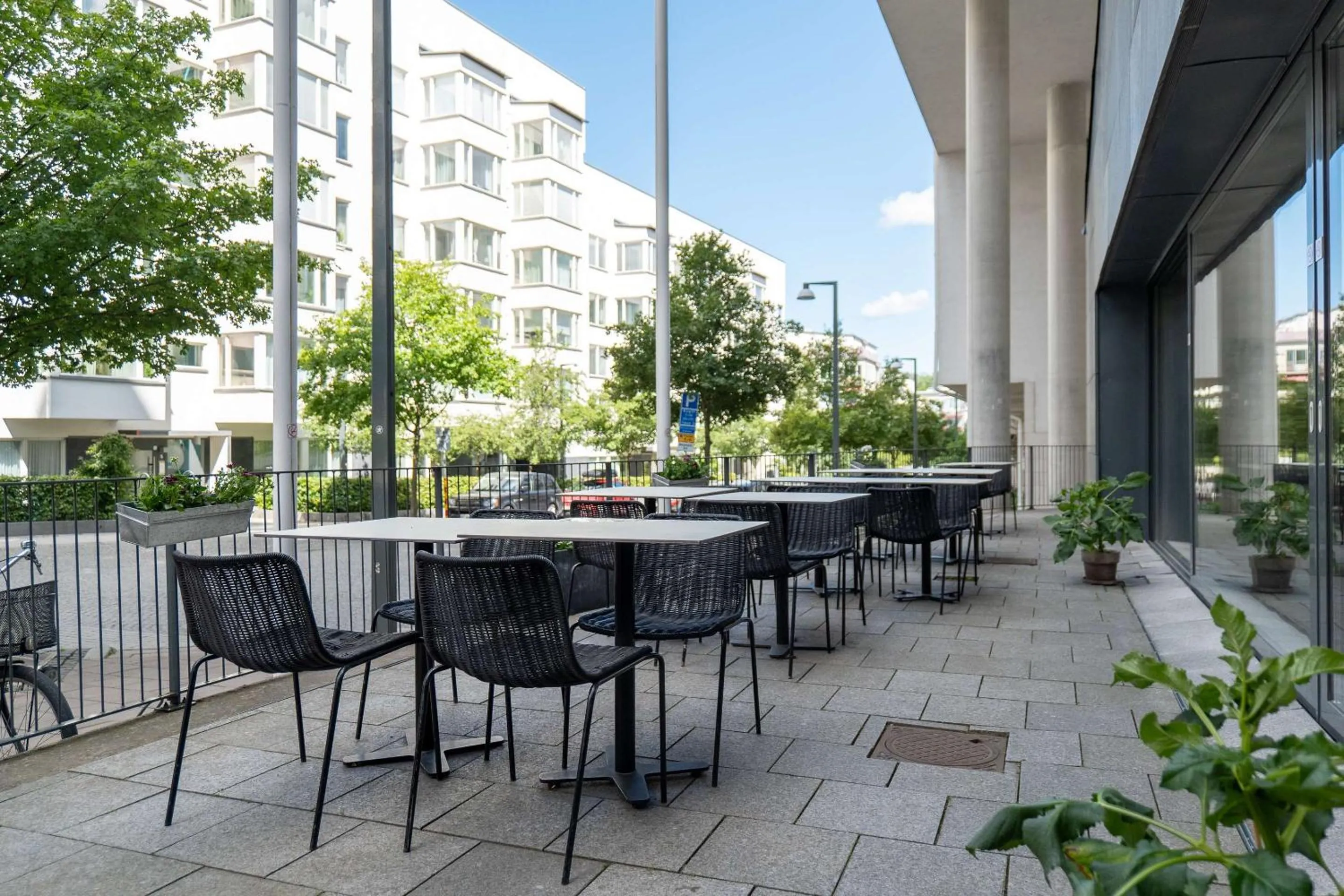 Property building in Best Western Plus Park City Hammarby Sjöstad