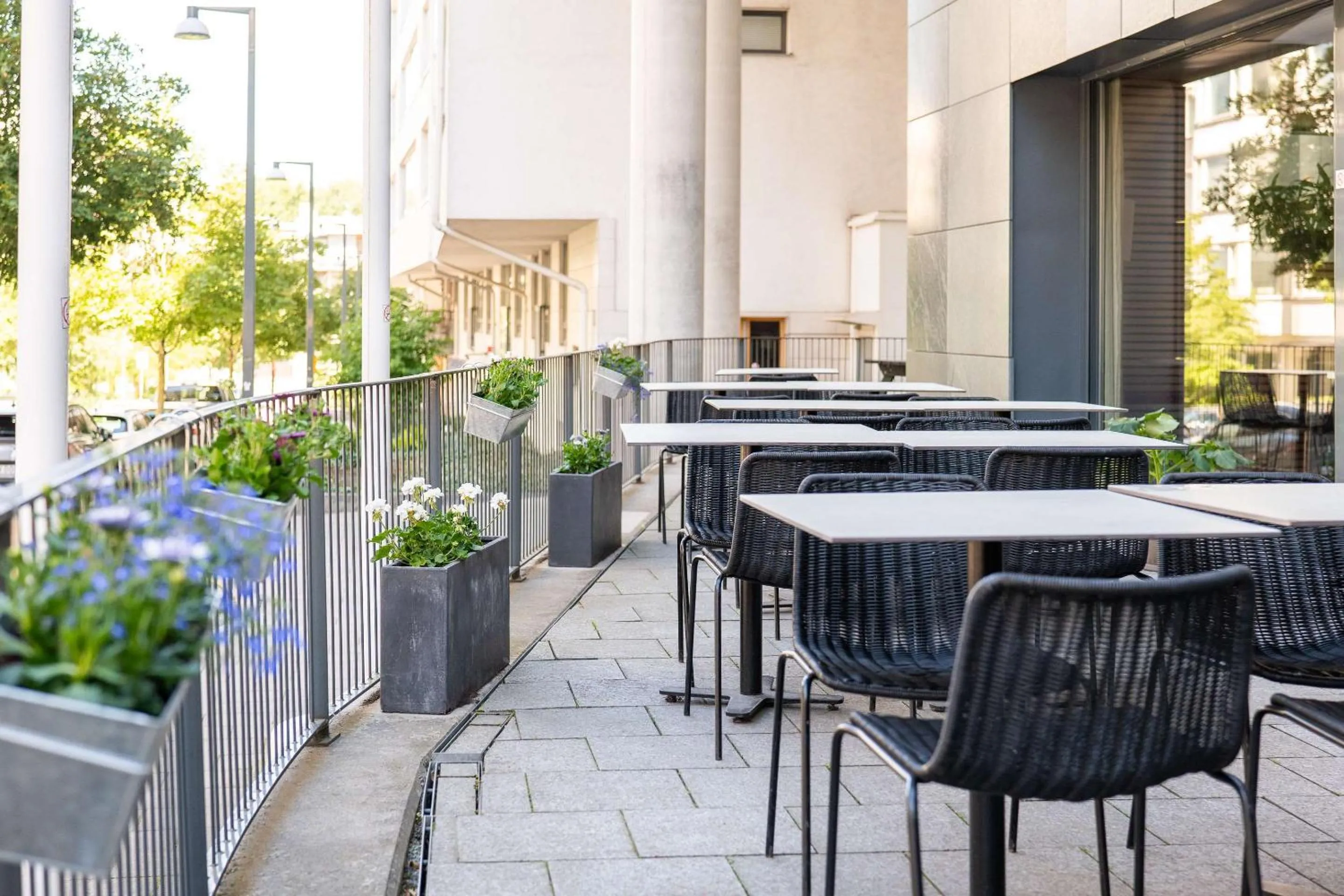 Patio in Best Western Plus Park City Hammarby Sjöstad