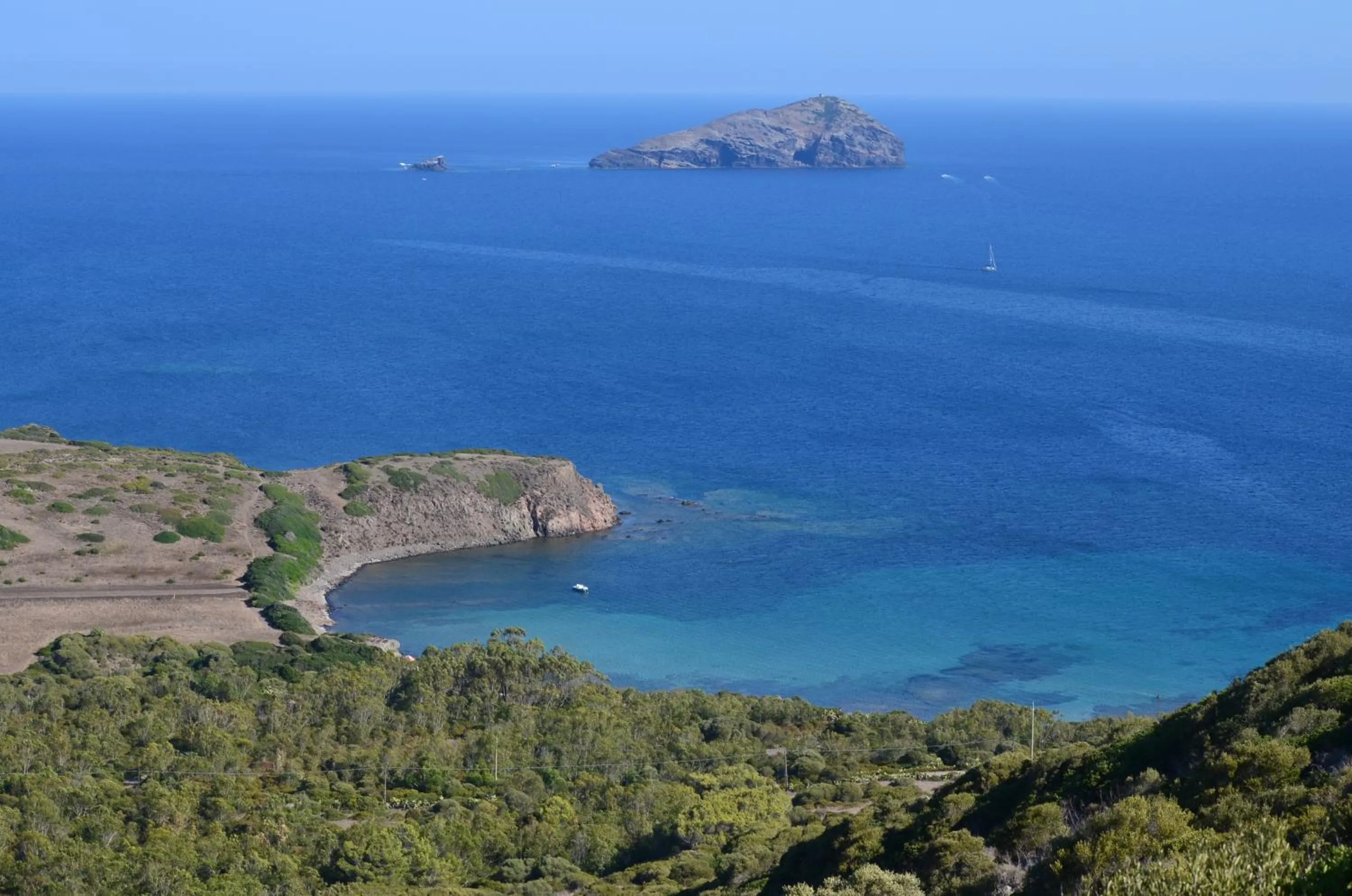 Natural landscape in Casa Vacanze Cala Sapone