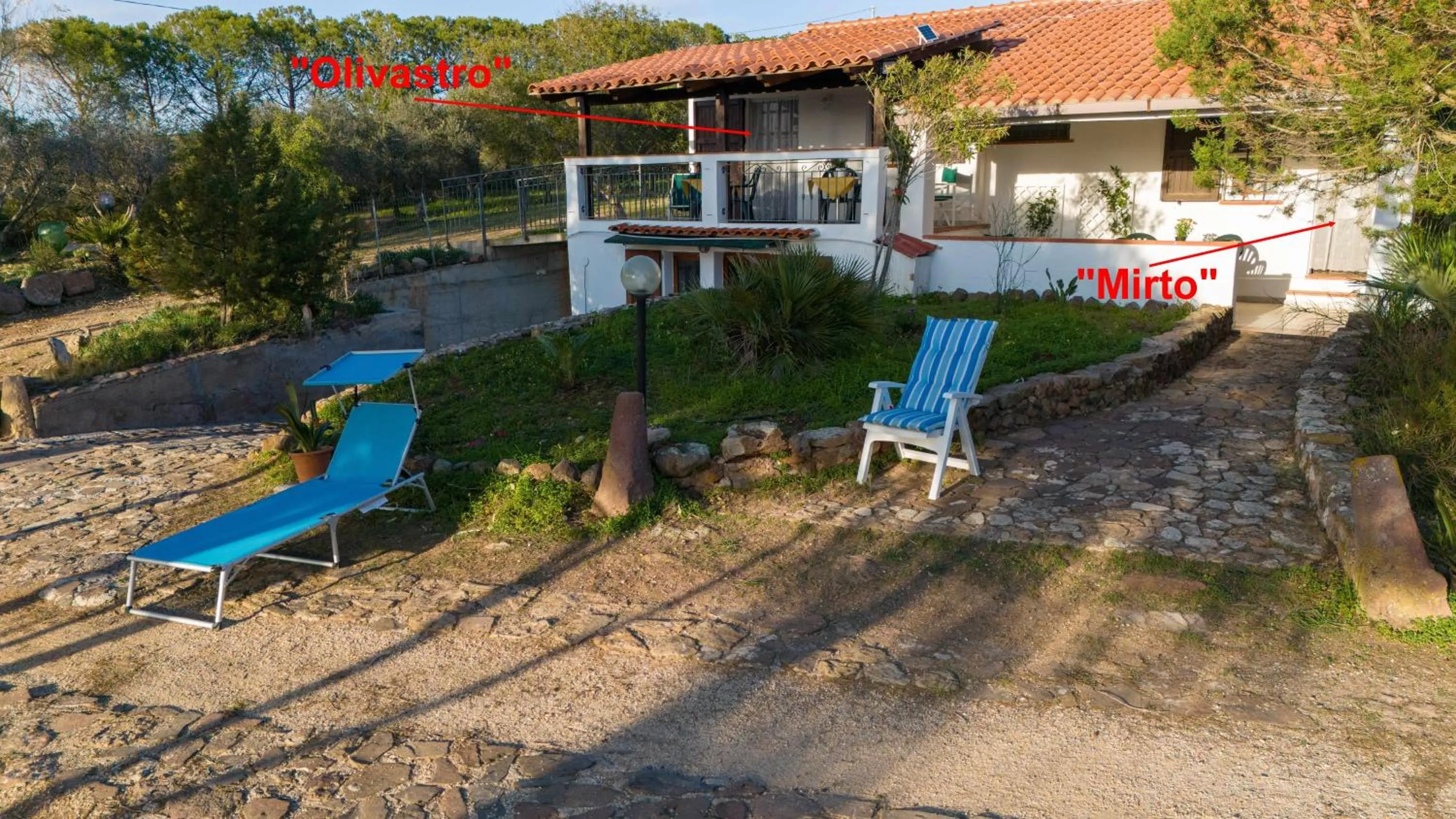 Property building in Casa Vacanze Cala Sapone