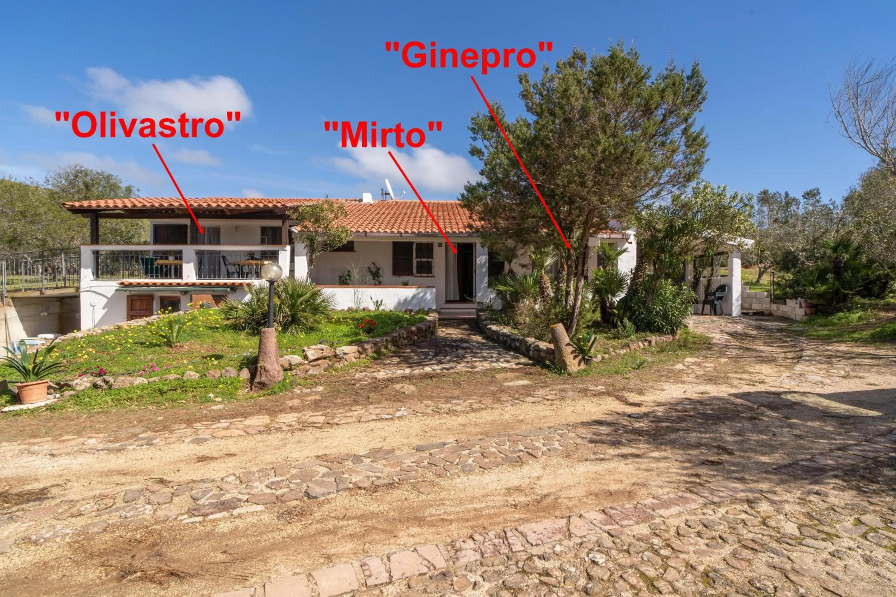Property building in Casa Vacanze Cala Sapone