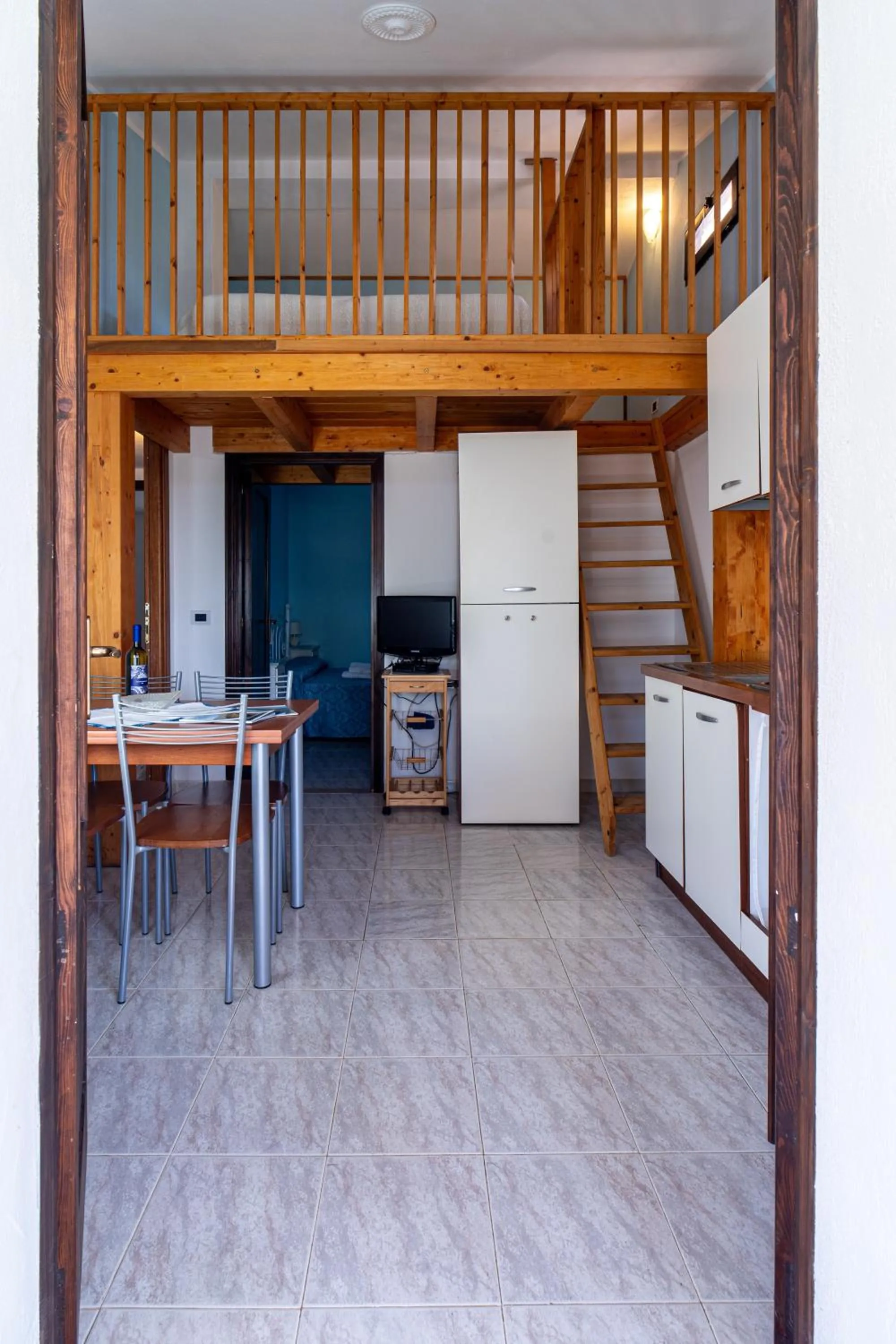 Kitchen or kitchenette in Casa Vacanze Cala Sapone