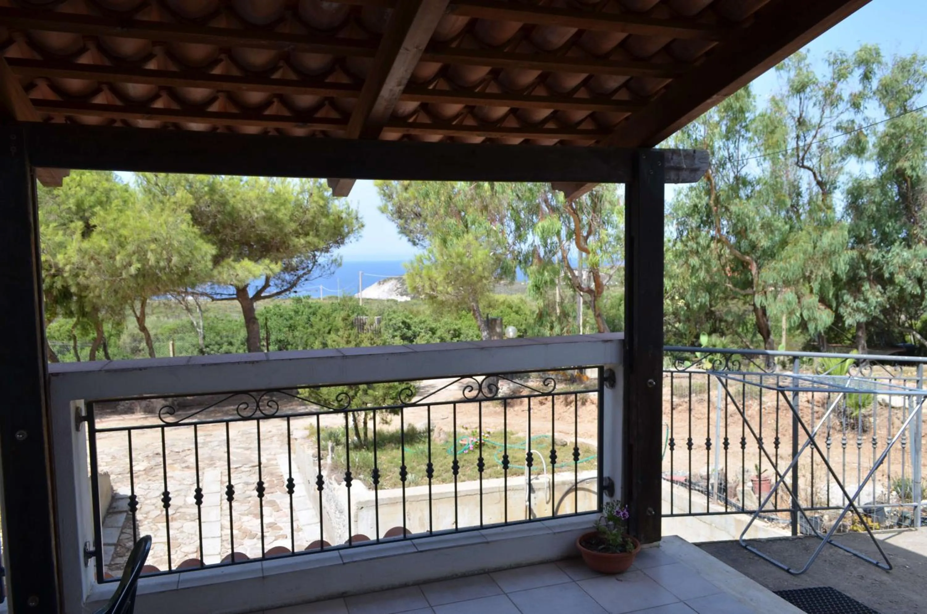 Balcony/Terrace in Casa Vacanze Cala Sapone