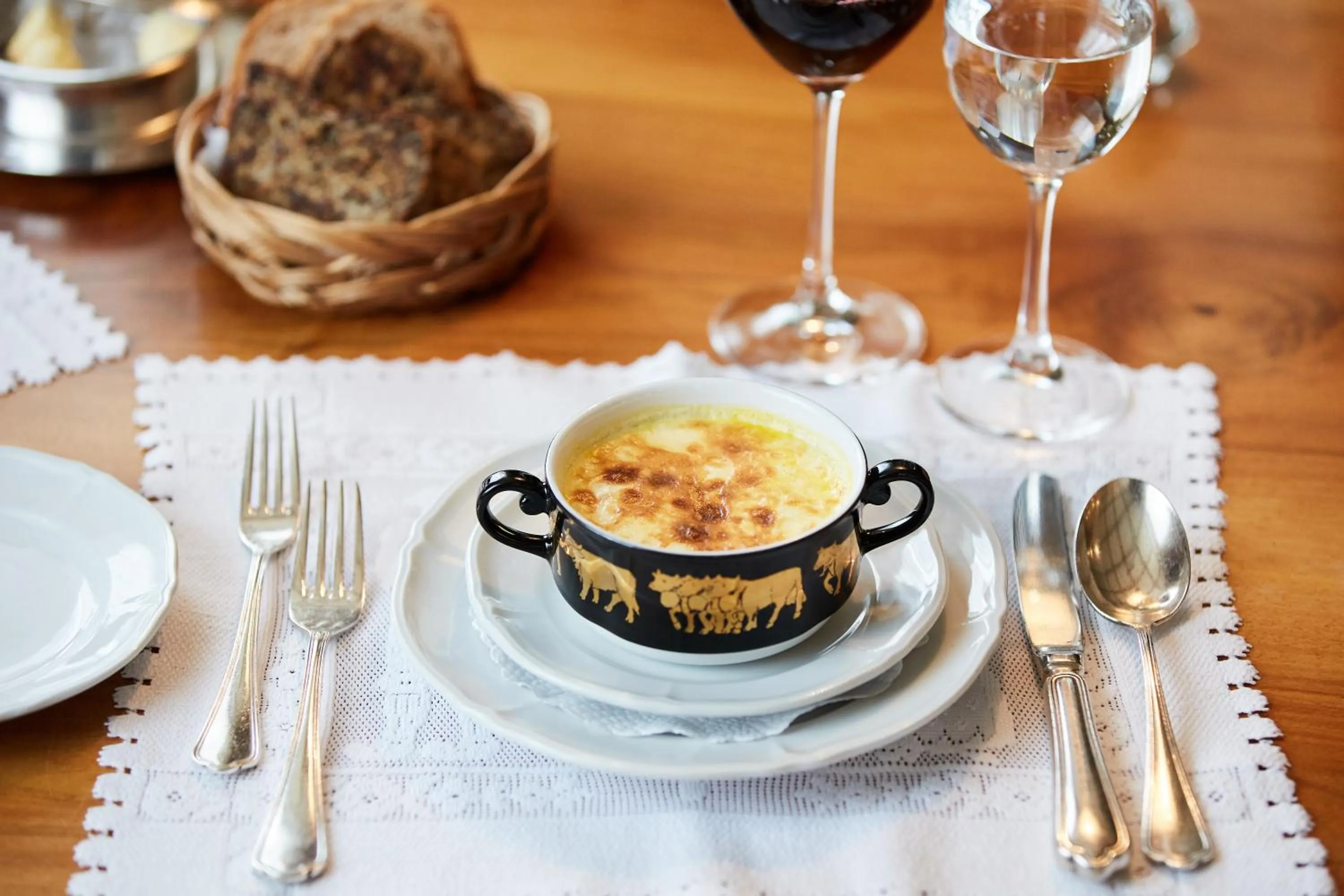 Food close-up in Hotel & Spezialitätenrestaurant zur Linde