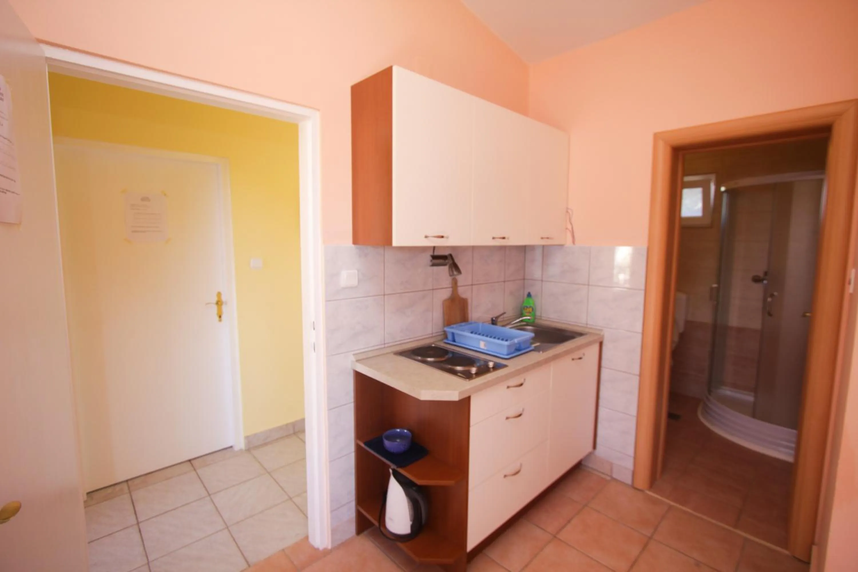 Kitchen or kitchenette in Apartments Andro