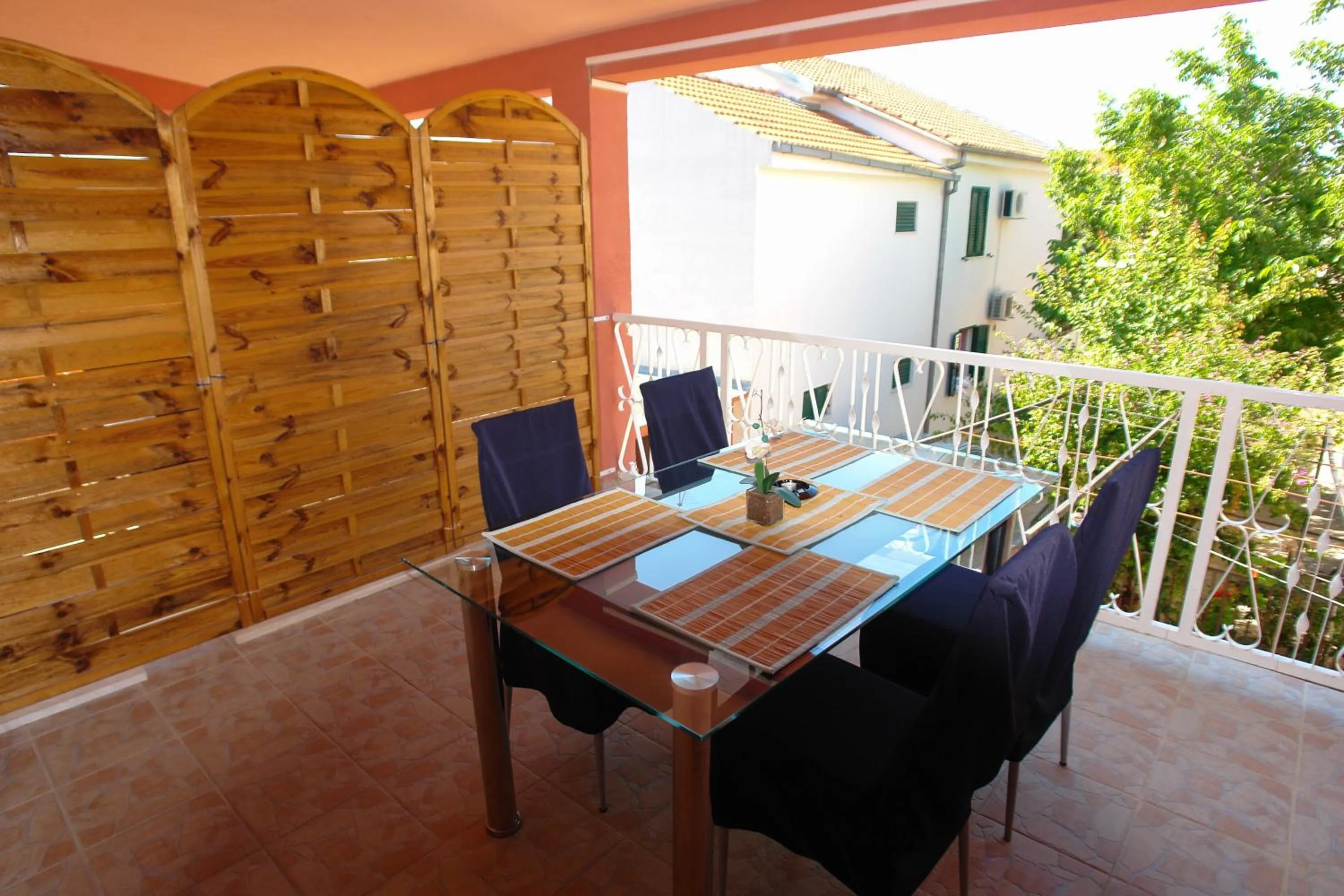 Balcony/Terrace in Apartments Andro