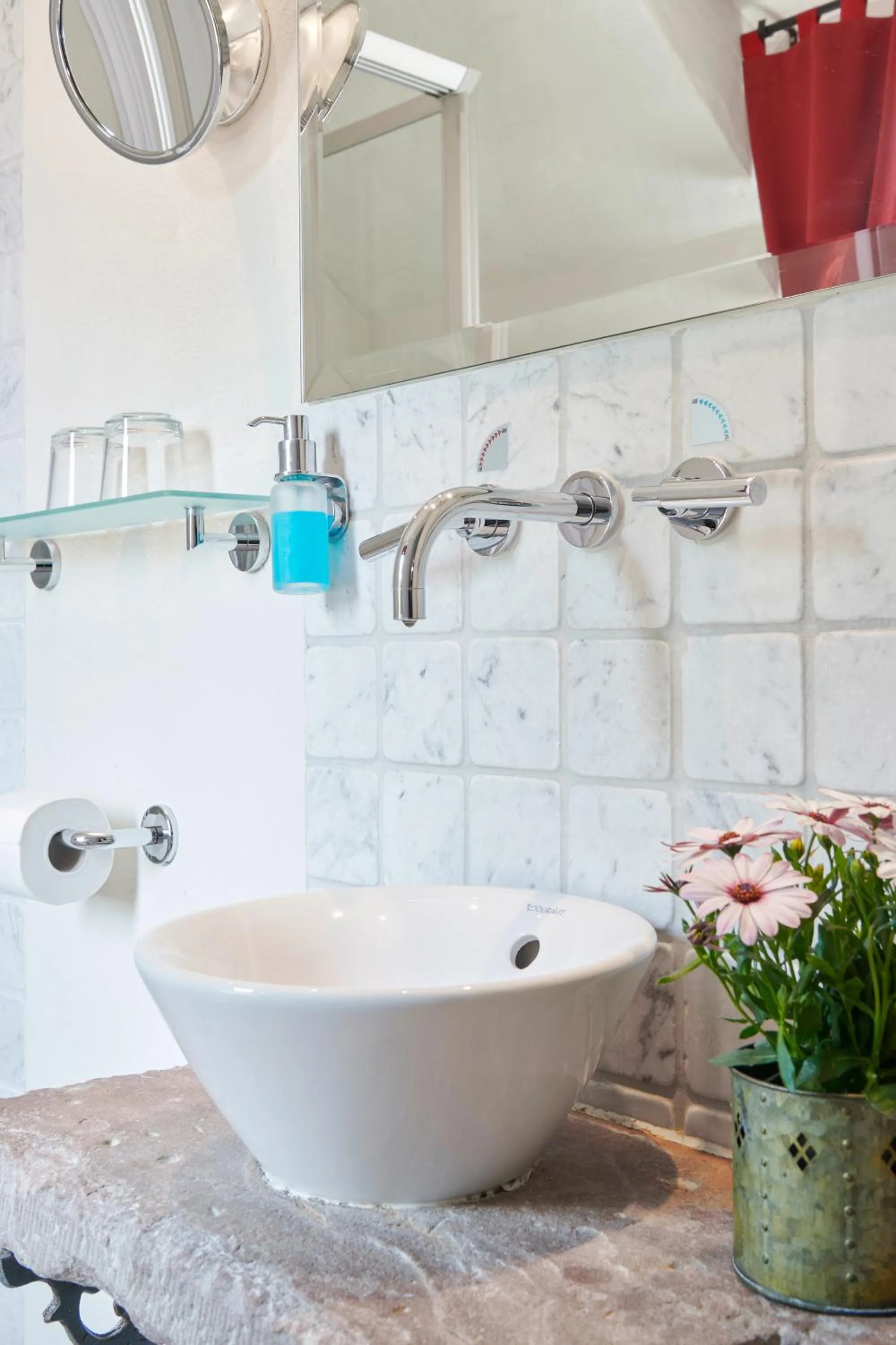 Bathroom in Hotel Der Grischäfer
