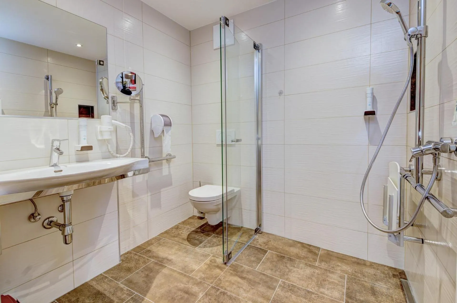 Bathroom in Berghotel Jaga-Alm