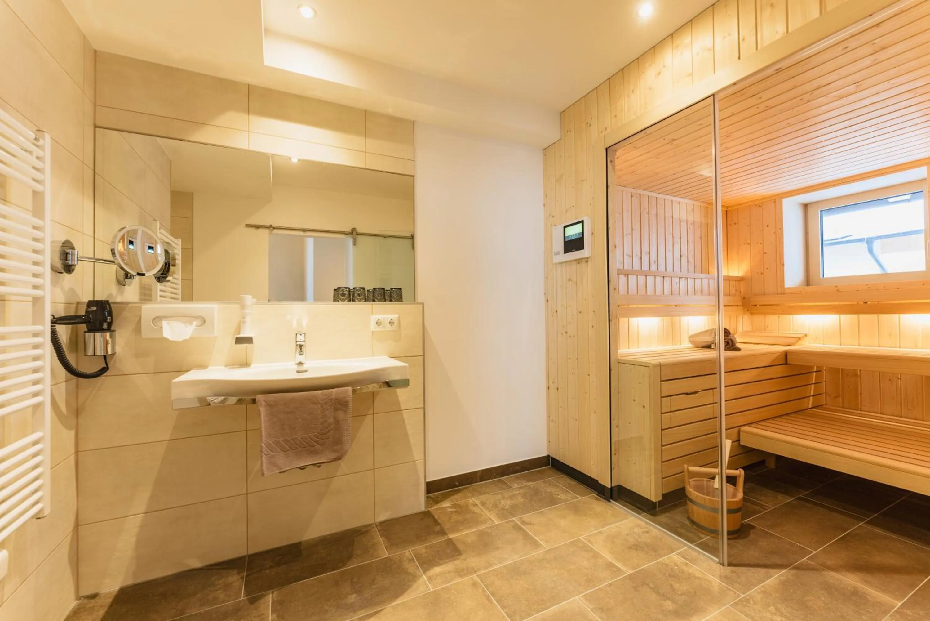 Sauna in Berghotel Jaga-Alm