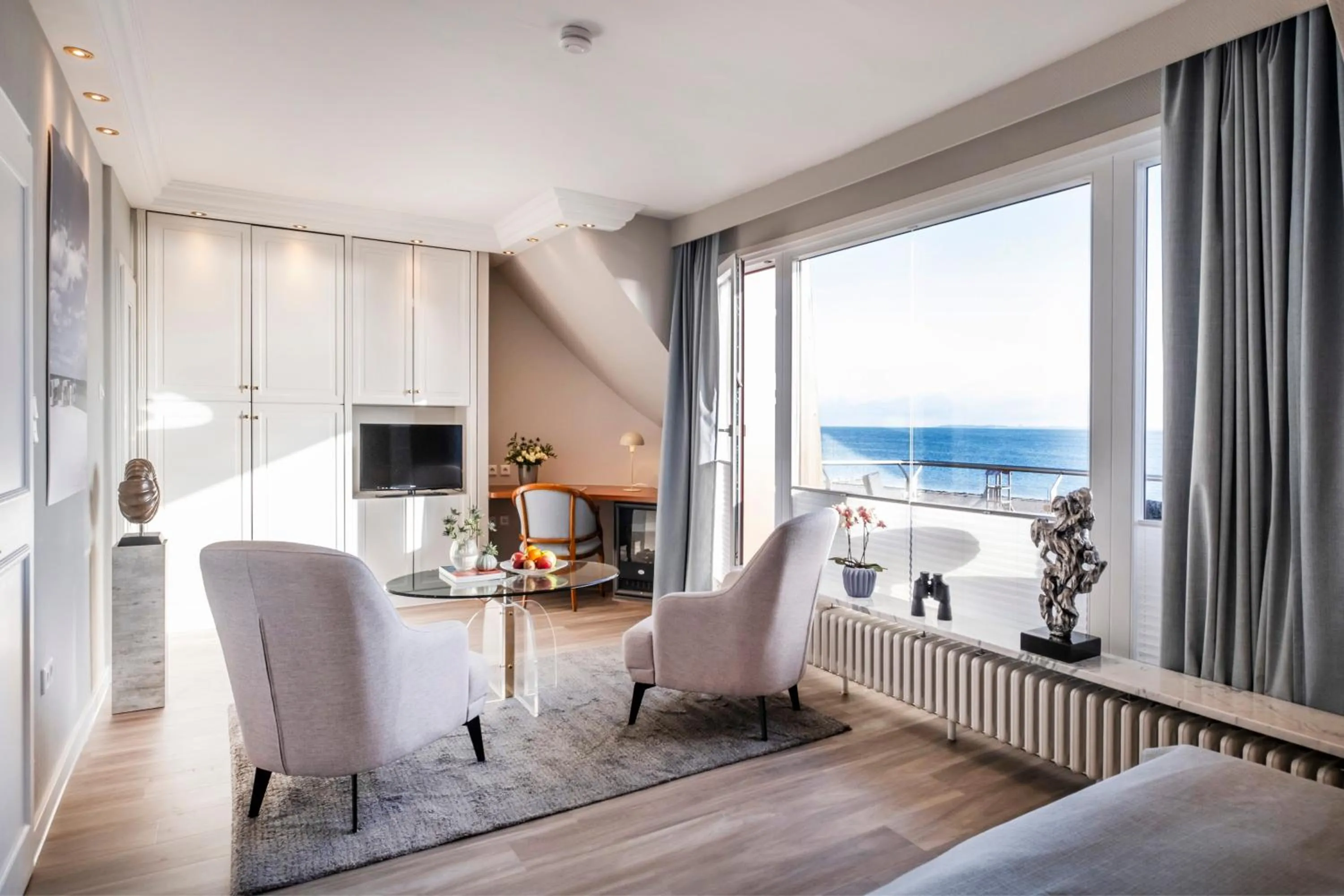 View (from property/room) in Büngers Apartment-Hotel mit Gartensauna - modern, gemütlich und strandnah