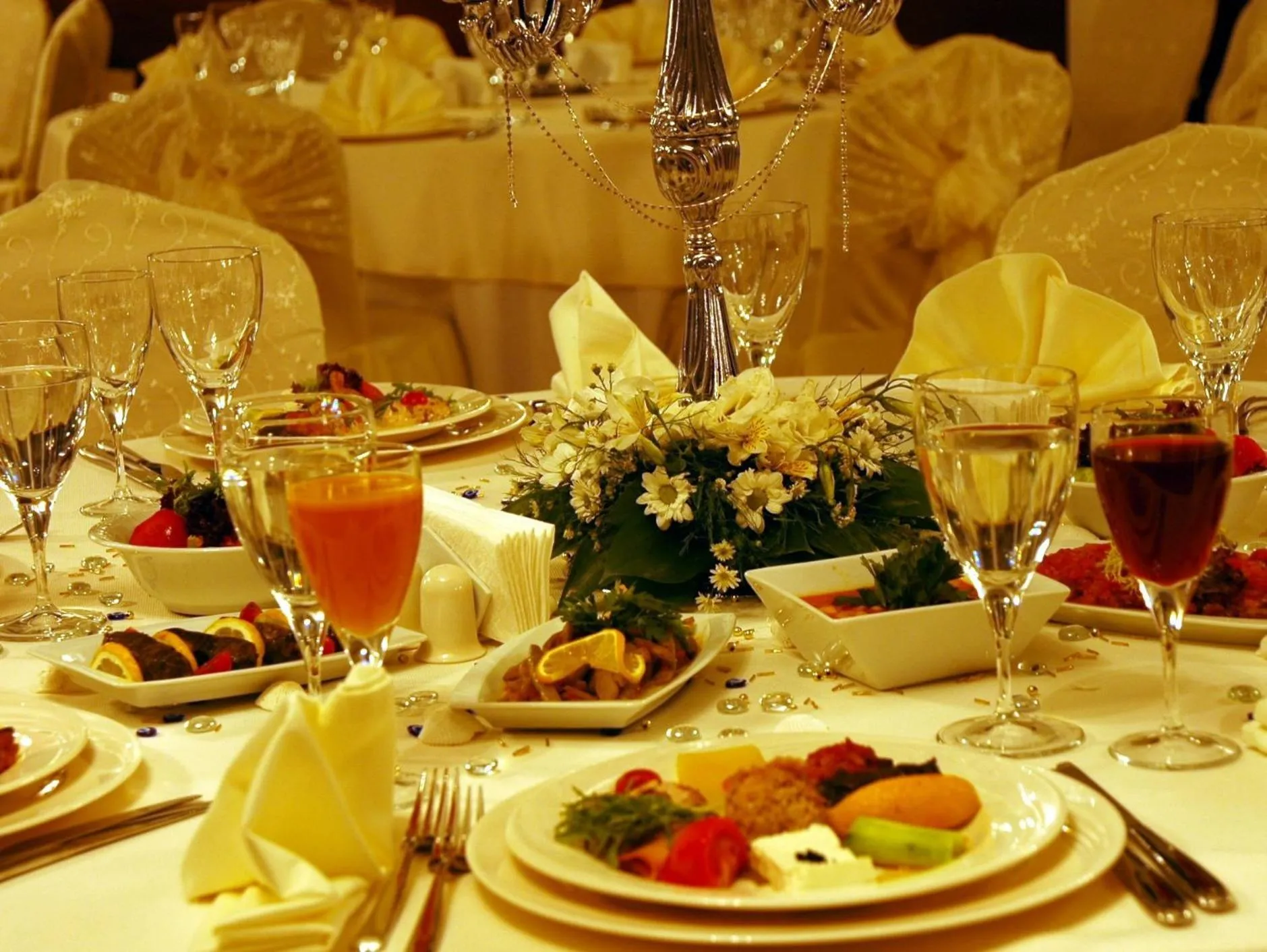 Food and drinks in Alba Hotel