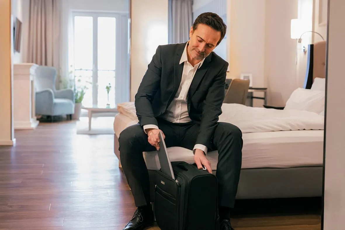 Bed in Hotel am Delft