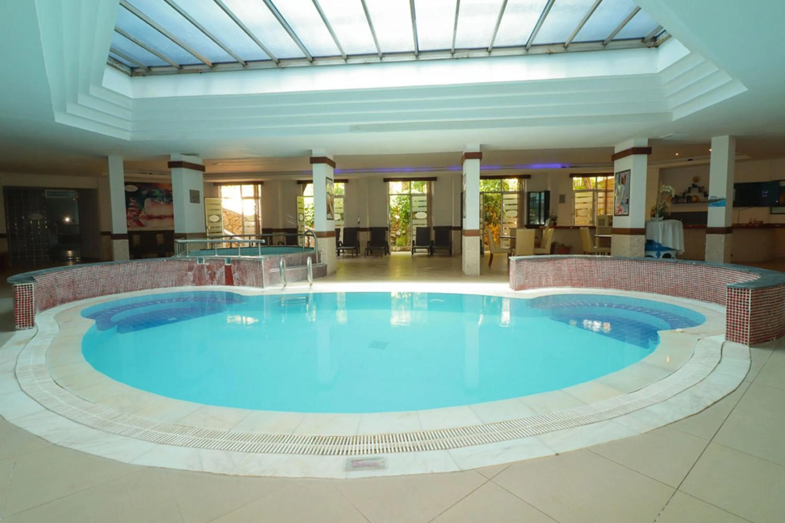 Pool view in Lycus River Thermal Hotel